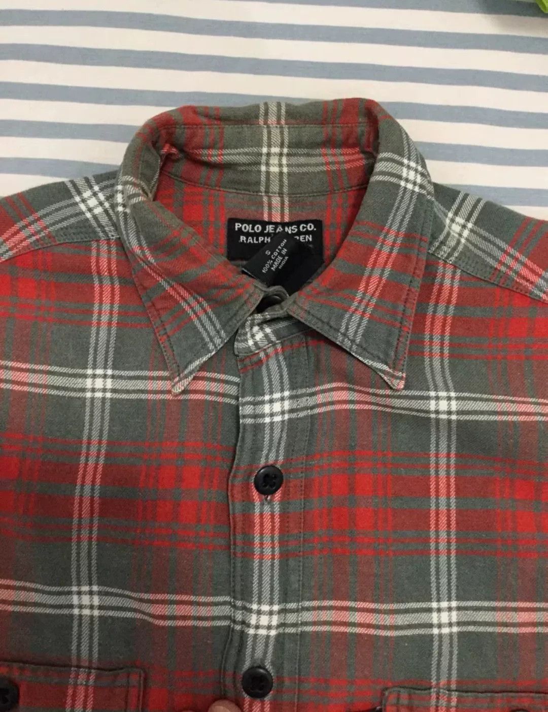 RRL Ralph Lauren RRL Ralph Lauren Vintage Western Plaid Shirt Size US M / EU 48-50 / 2 - 2 Thumbnail