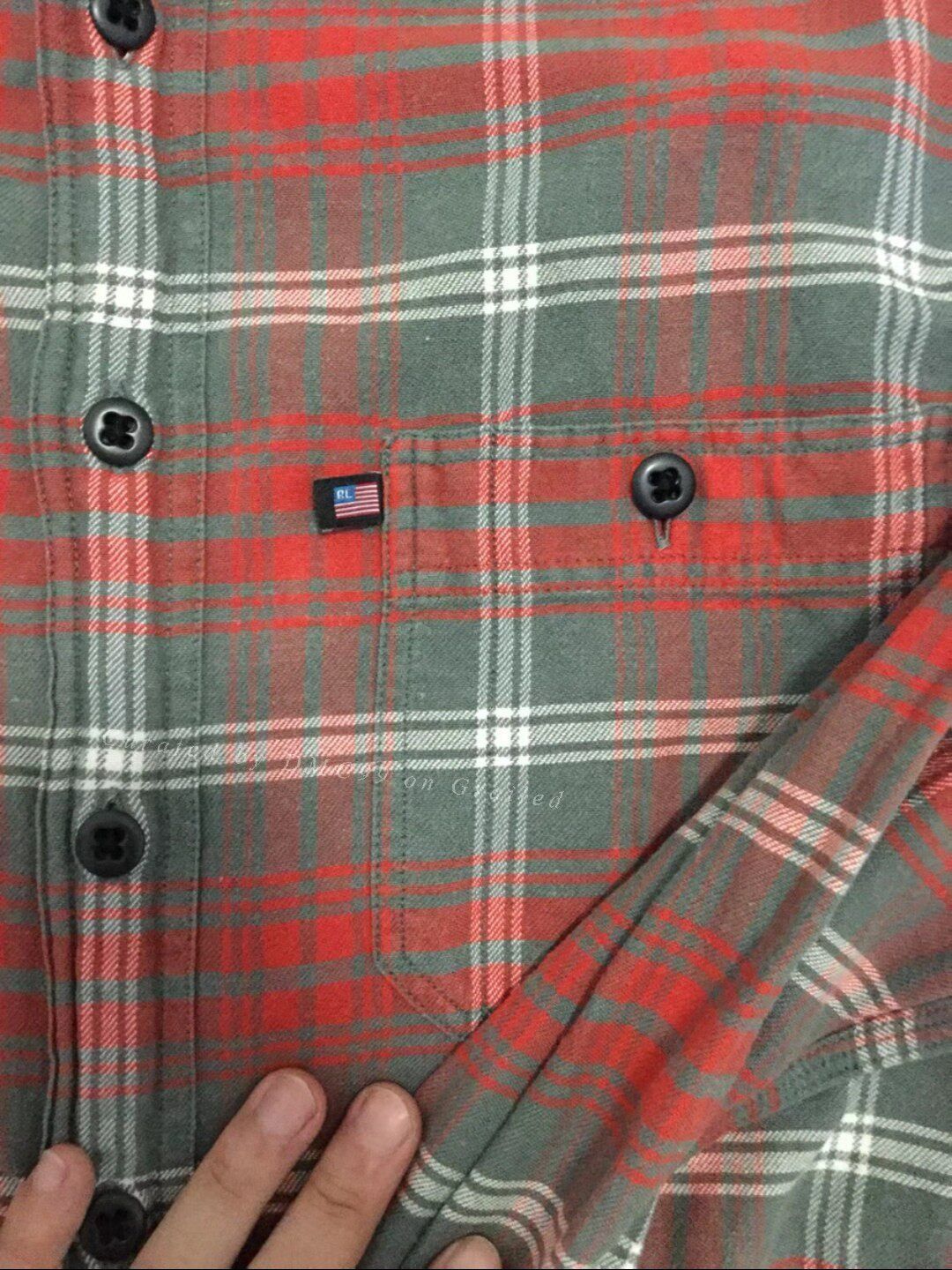 RRL Ralph Lauren RRL Ralph Lauren Vintage Western Plaid Shirt Size US M / EU 48-50 / 2 - 5 Thumbnail