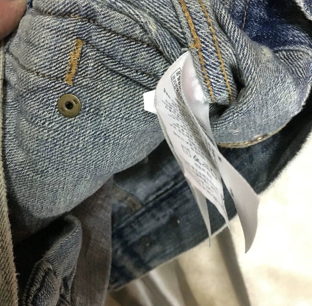 RRL Ralph Lauren Vintage RRL Denim Supply Flag Patch Jacket Size US XS / EU 42 / 0 - 5 Thumbnail