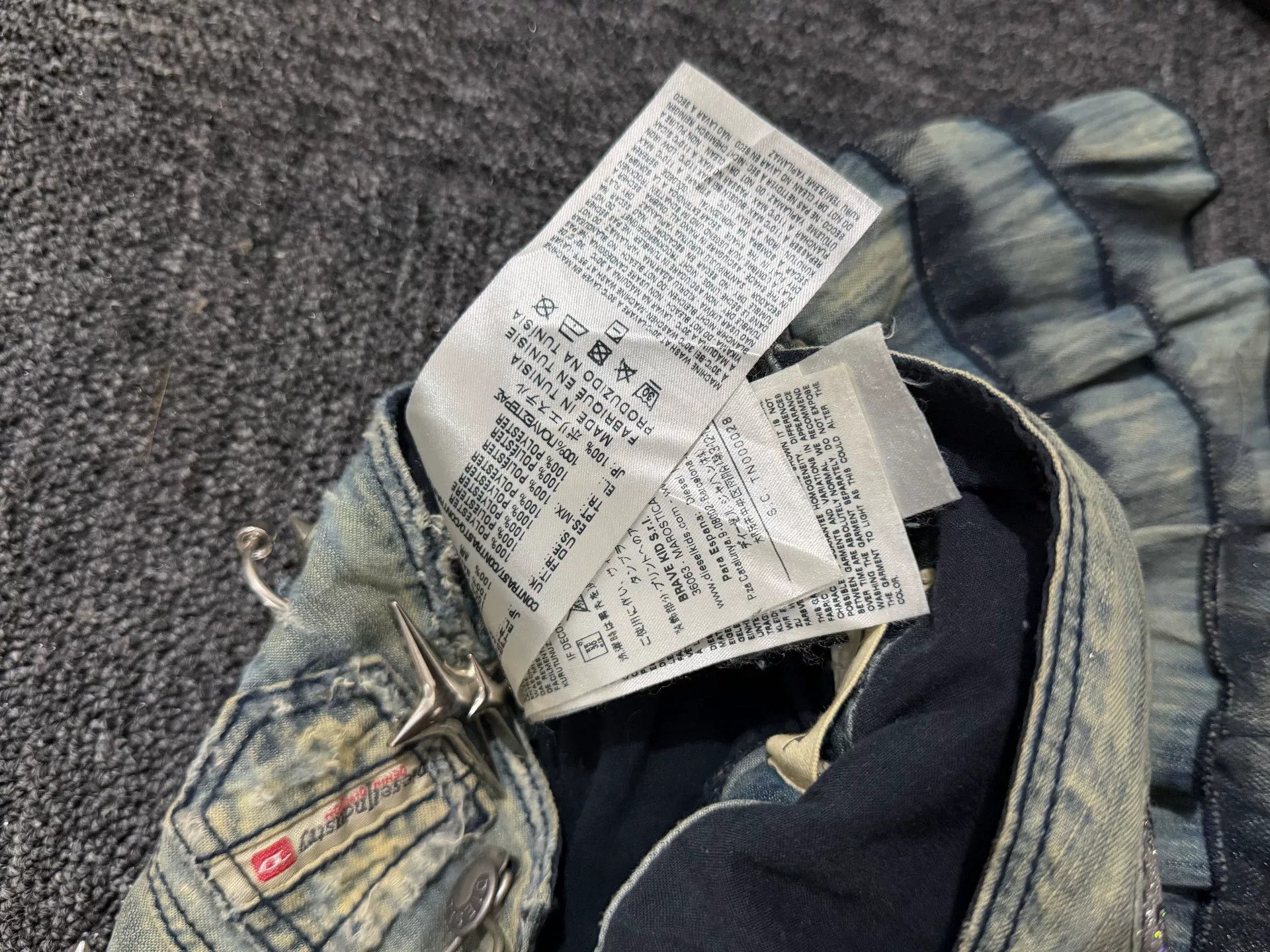 Diesel Diesel Vintage Denim Skirt Handbag Size ONE SIZE - 5 Thumbnail