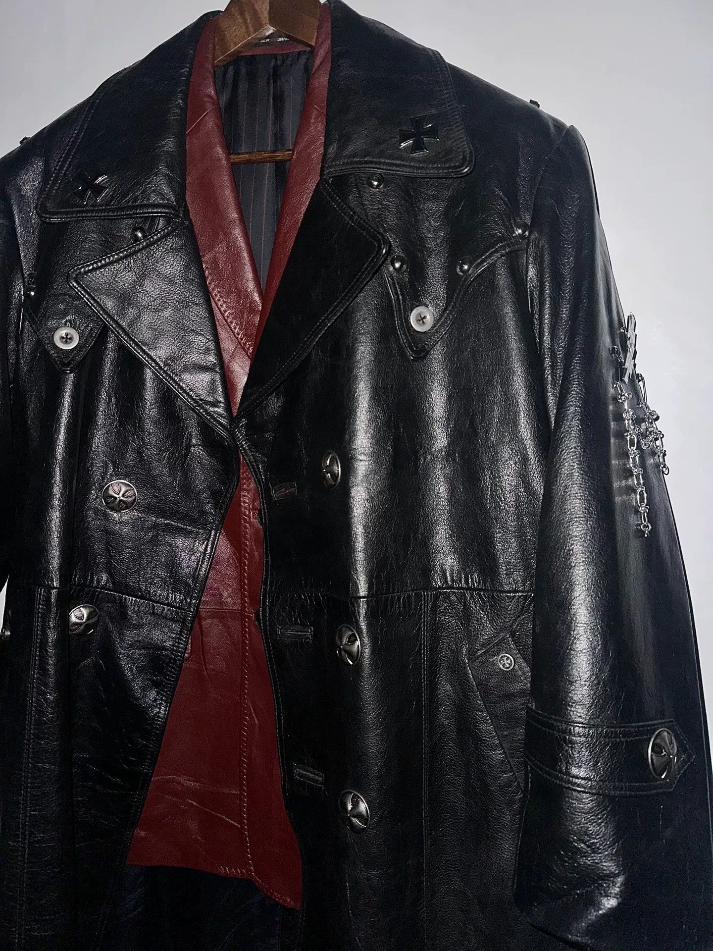 Gaultier Homme Objet Jean Paul Gaultier 90s Leather Suit Size US S / EU 44-46 / 1 - 5 Thumbnail