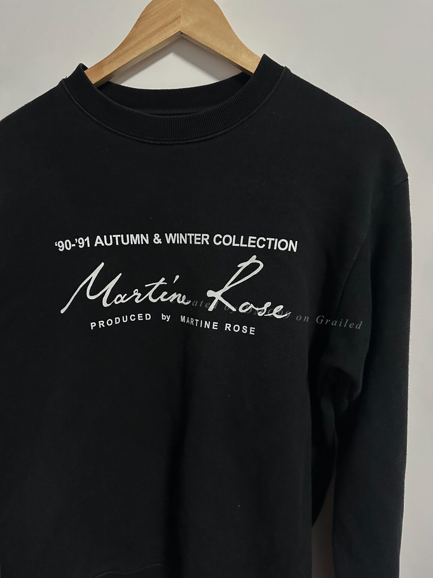 Martine Rose Martine Rose Slogan Print Sweatshirt Size XS / US 0-2 / IT 36-38 - 2 Thumbnail