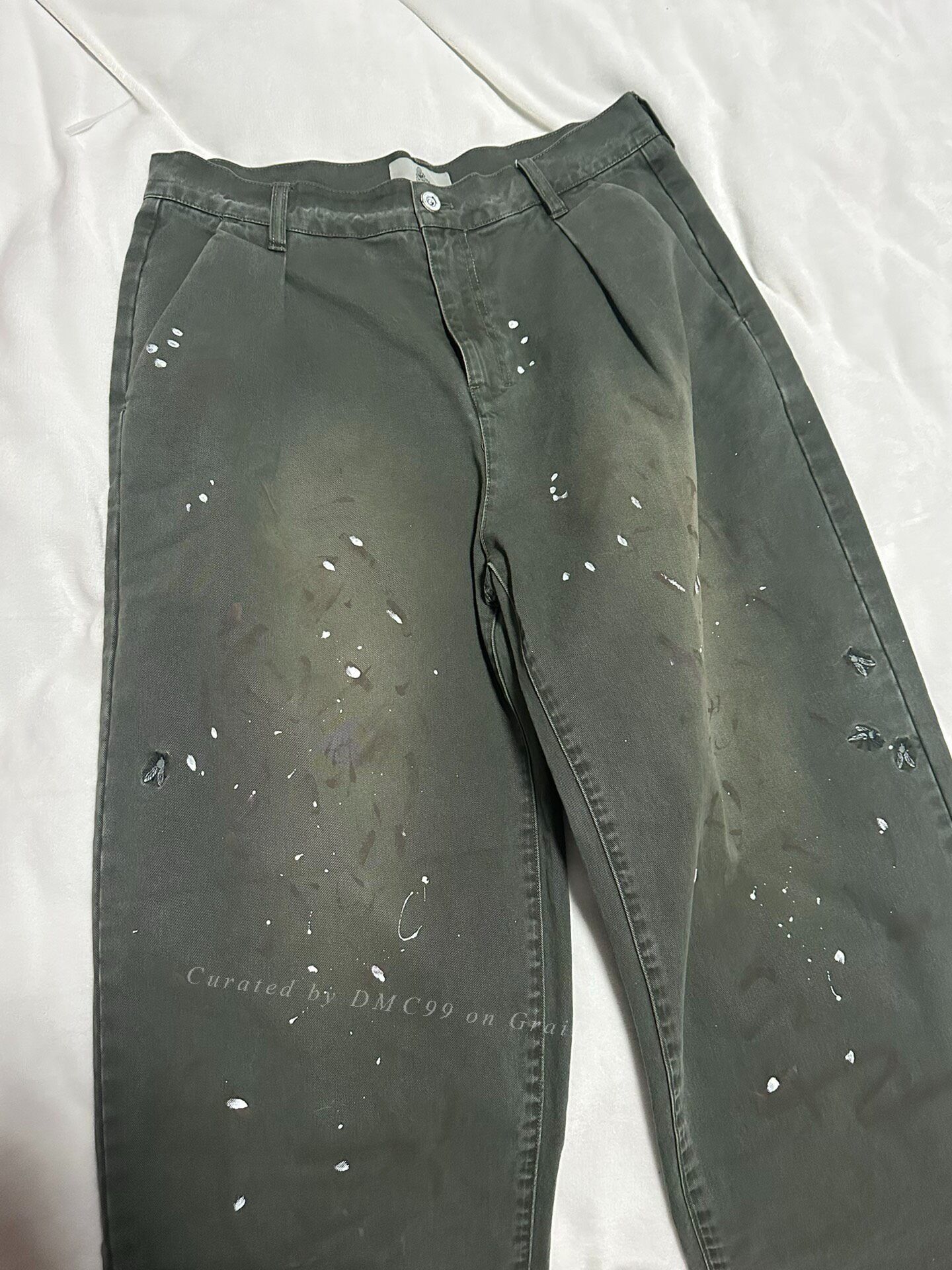 Freedminds MENTAL FREE 25SS Venus Flytrap Embroidered Pants Size US 35 - 2 Thumbnail