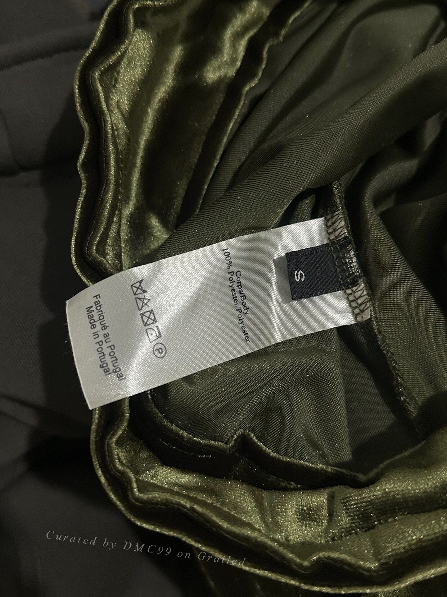 Good Design Shop Comme des Garcons Y/project Velvet Pleated Multi-Strap Sweatshirt Size S / US 4 / IT 40 - 3 Thumbnail