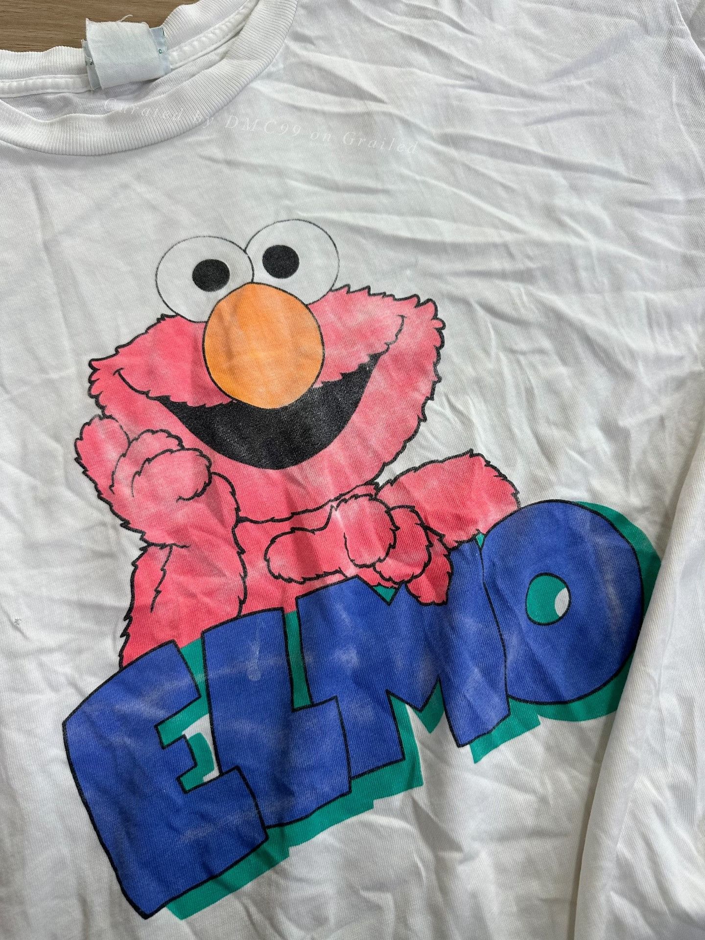 Vintage Sesame Street White Top Size US M / EU 48-50 / 2 - 3 Thumbnail
