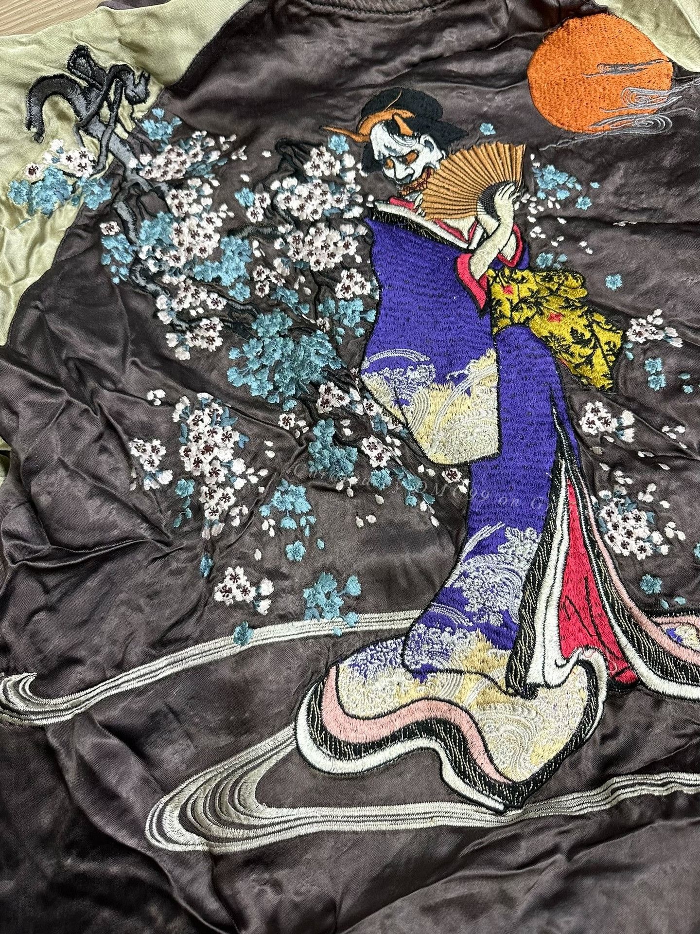 Other Yokosuka Cherry Blossom Hannya Jacket Size US M / EU 48-50 / 2 - 7 Thumbnail