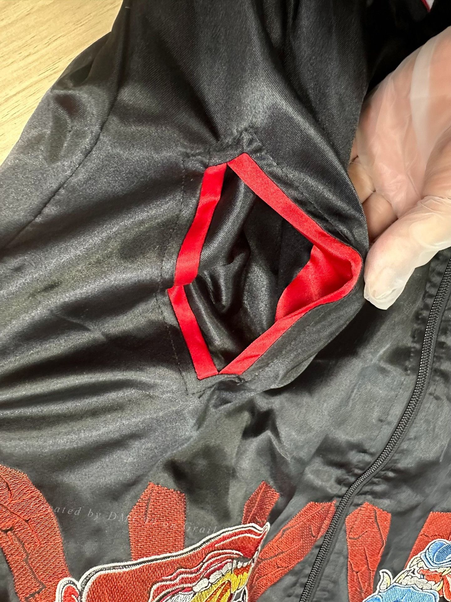 Other Souvenir Jacket Red Blue Hannya Size US M / EU 48-50 / 2 - 6 Thumbnail