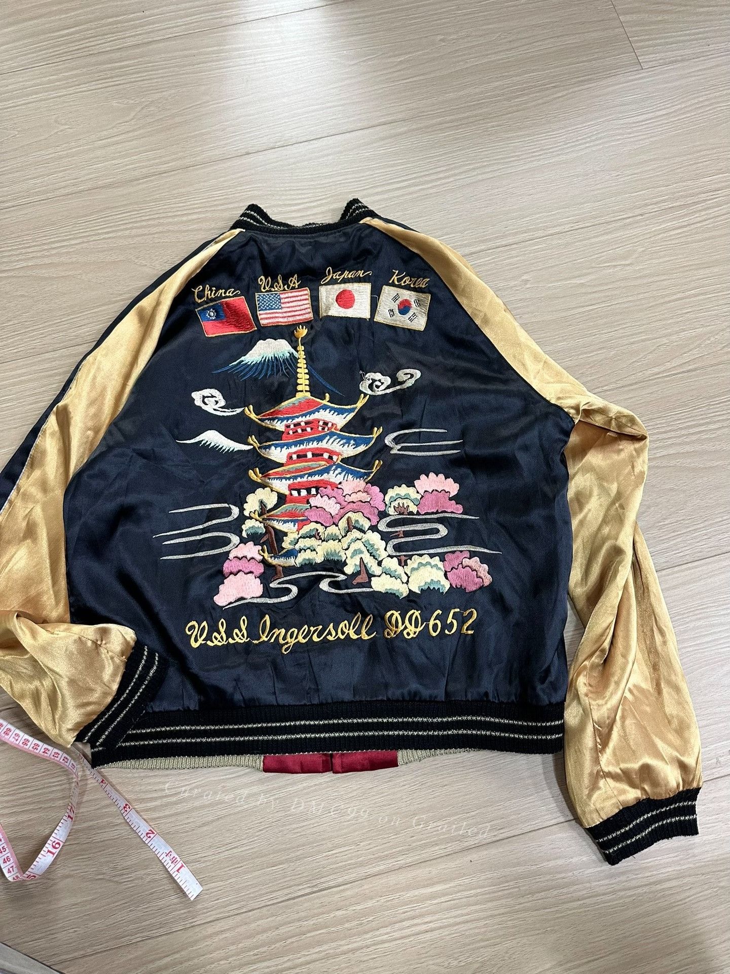 Other Yokosuka Double Dragon Red Jacket Size US M / EU 48-50 / 2 - 2 Thumbnail