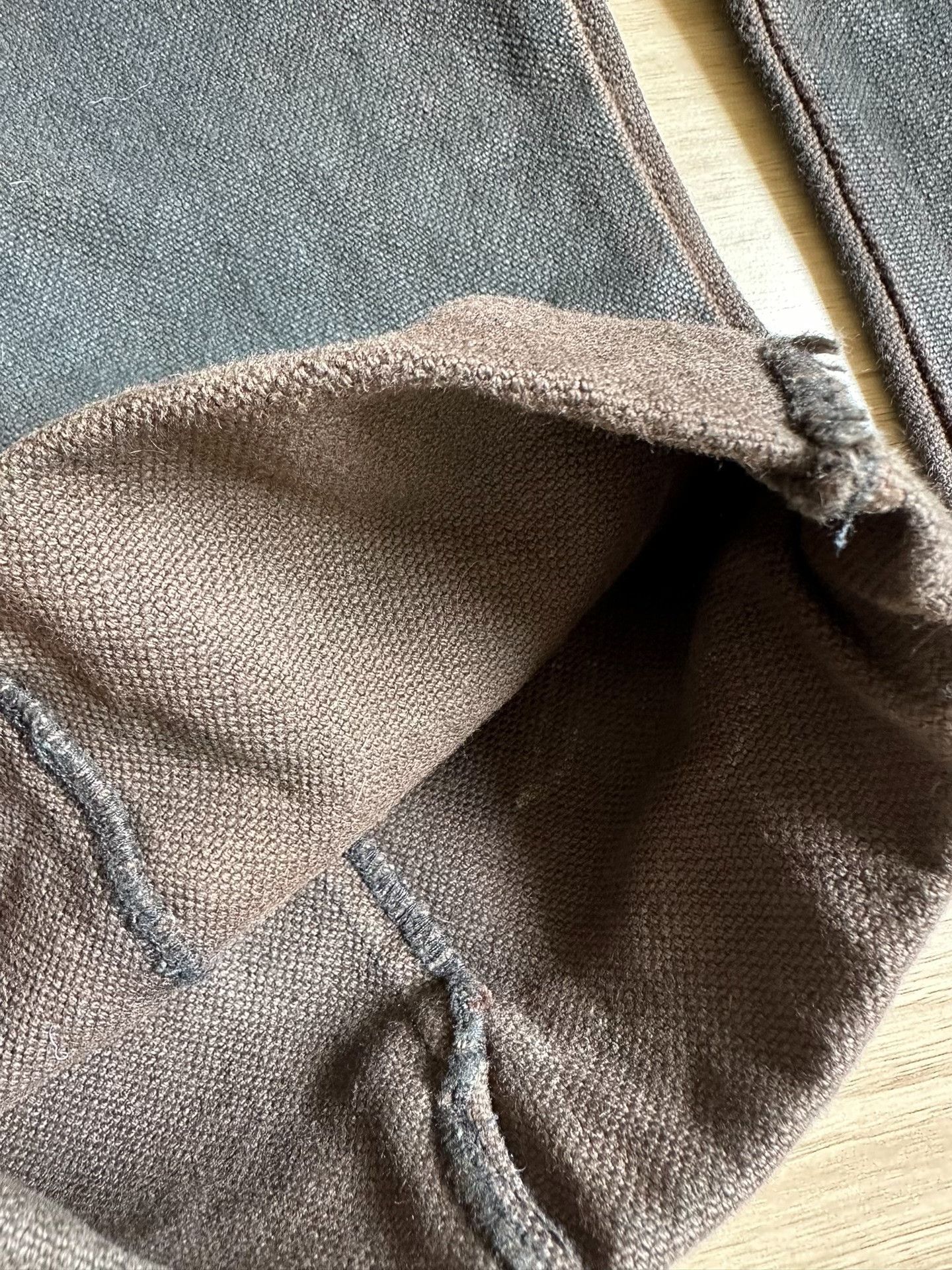 Zam Barrett Zambarrett Waxed Cropped Casual Pants Size US 34 / EU 50 - 8 Thumbnail