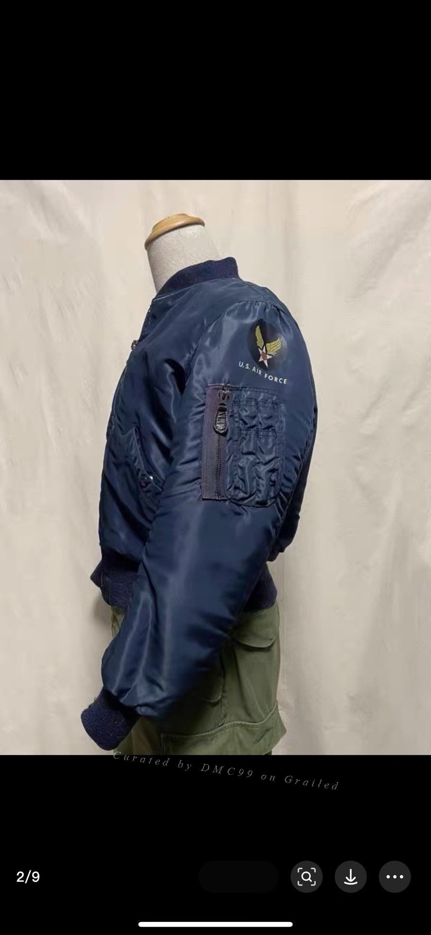 The Real McCoy's The Real McCoy B-15C MA-1 Flight Jacket Size US M / EU 48-50 / 2 - 2 Thumbnail