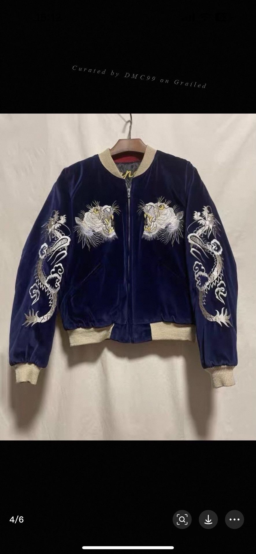 Other Toyo Yokosuka Tiger Eagle Embroidered Jacket Size US M / EU 48-50 / 2 - 4 Thumbnail