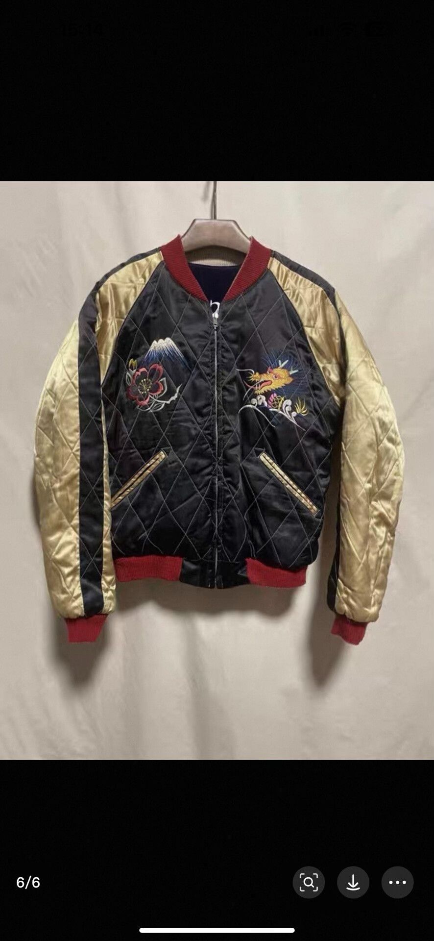 Other Toyo Yokosuka Tiger Eagle Embroidered Jacket Size US M / EU 48-50 / 2 - 6 Thumbnail