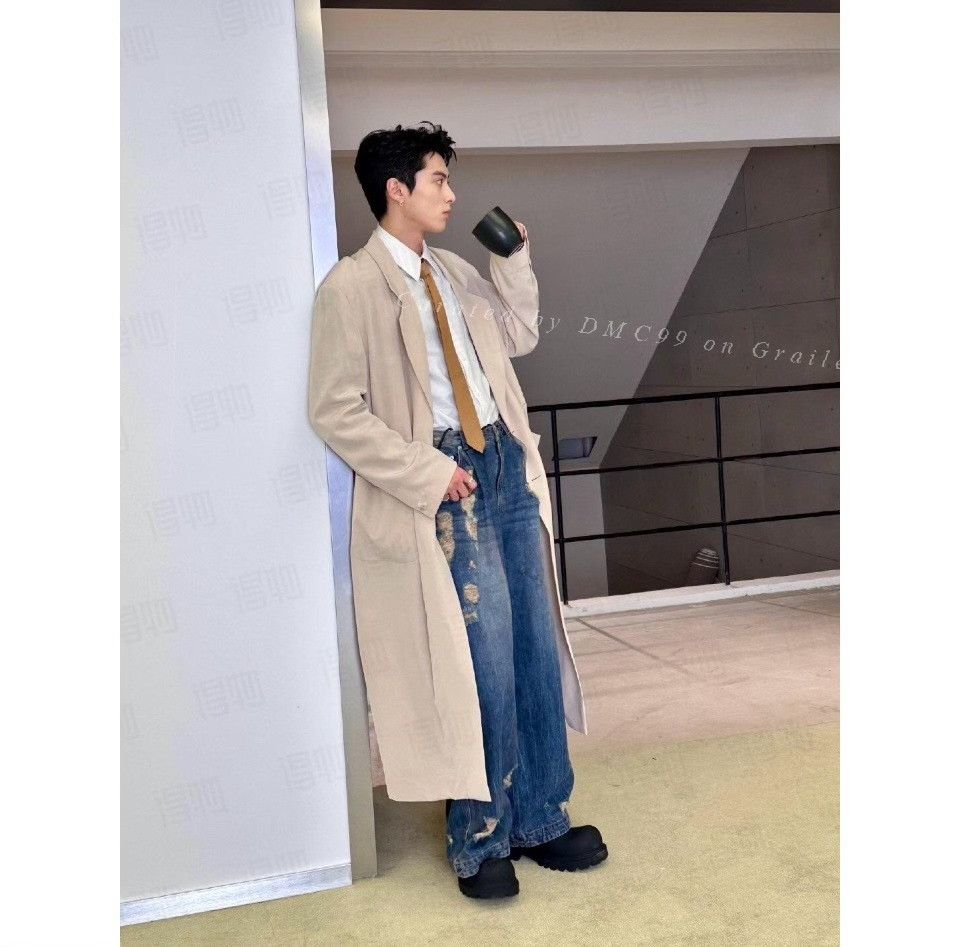 Juun.J JUUN.J Distressed Denim Jeans Size US 34 / EU 50 - 9 Thumbnail