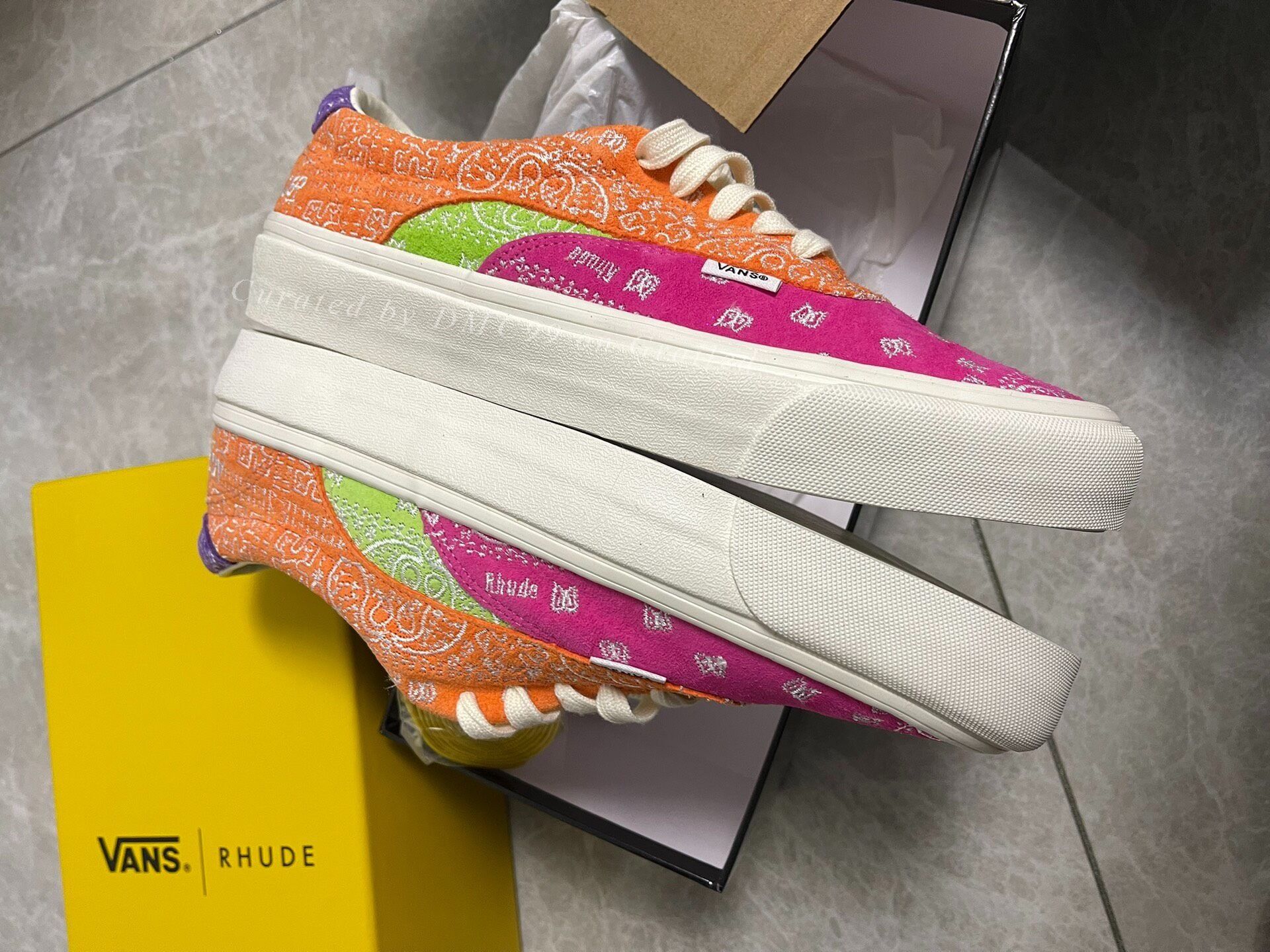 Vans RHUDE x Vans Acer NI Low-Top Skate Shoes Size US 9 / EU 42 - 4 Thumbnail