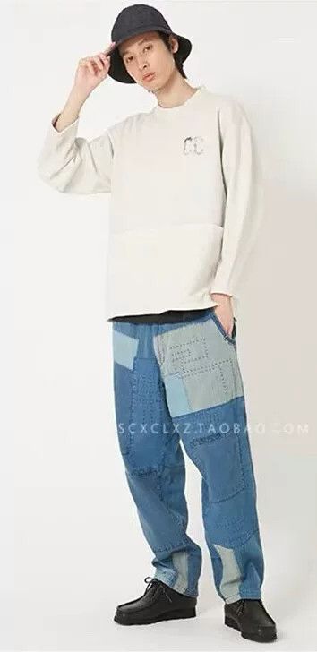 Blue Blue Japan BLUE BLUE JAPAN Indigo Trousers Size US 36 / EU 52 - 6 Thumbnail