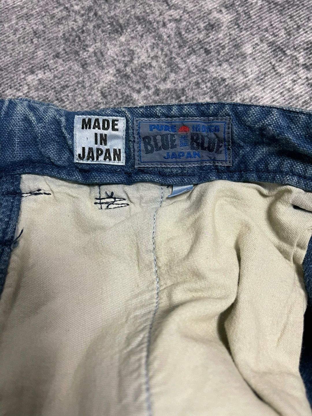 Blue Blue Japan BLUE BLUE JAPAN Indigo Trousers Size US 36 / EU 52 - 3 Thumbnail