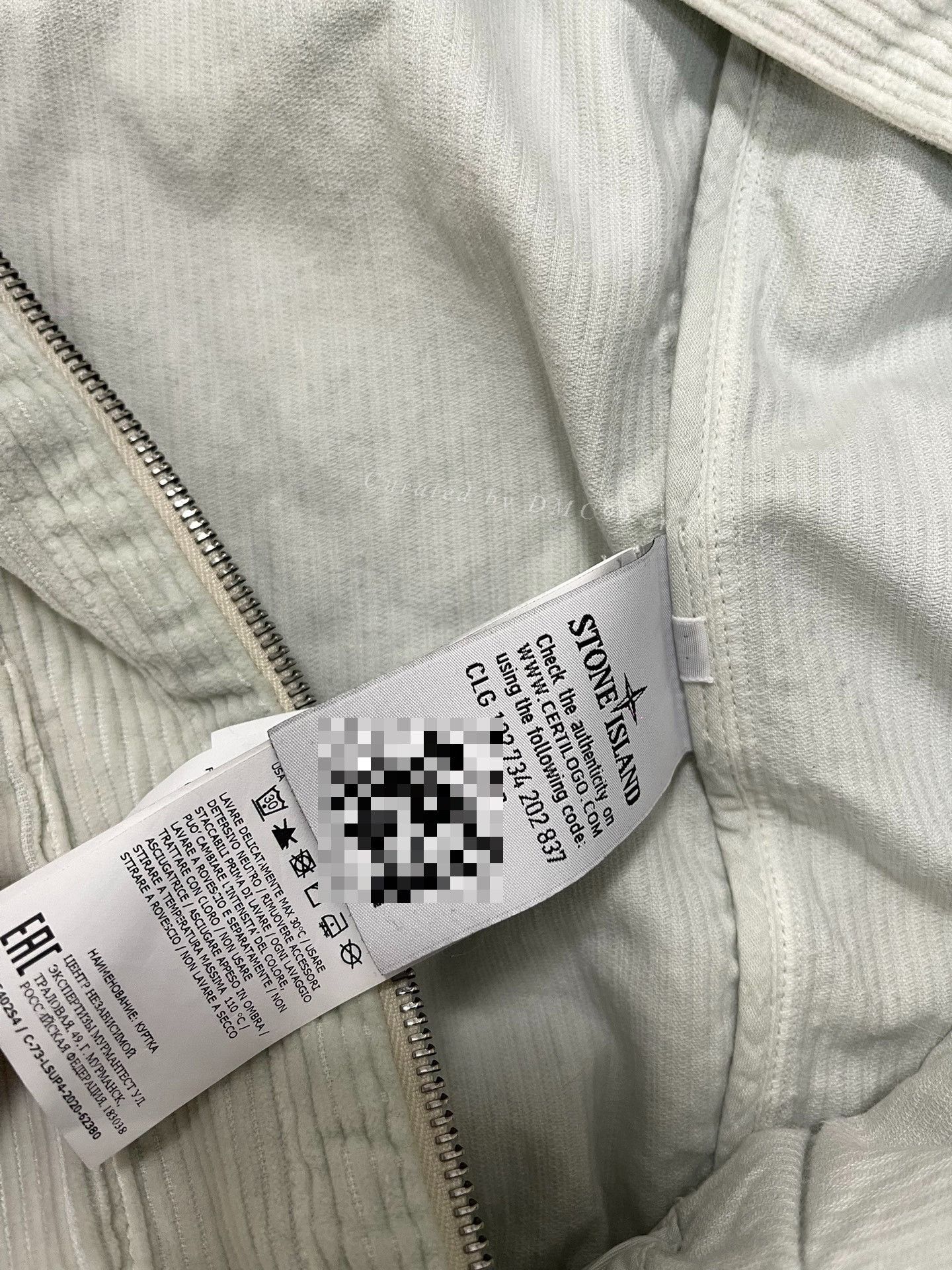 Stone Island Supreme x Stone Island Corduroy Jacket Size US XL / EU 56 / 4 - 5 Thumbnail