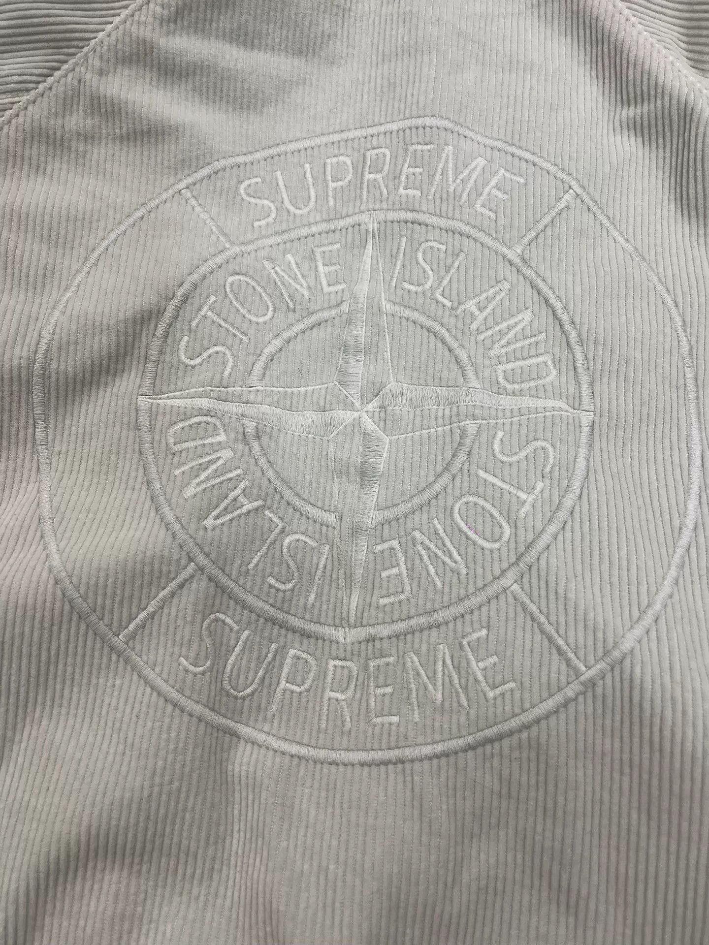Stone Island Supreme x Stone Island Corduroy Jacket Size US XL / EU 56 / 4 - 7 Thumbnail