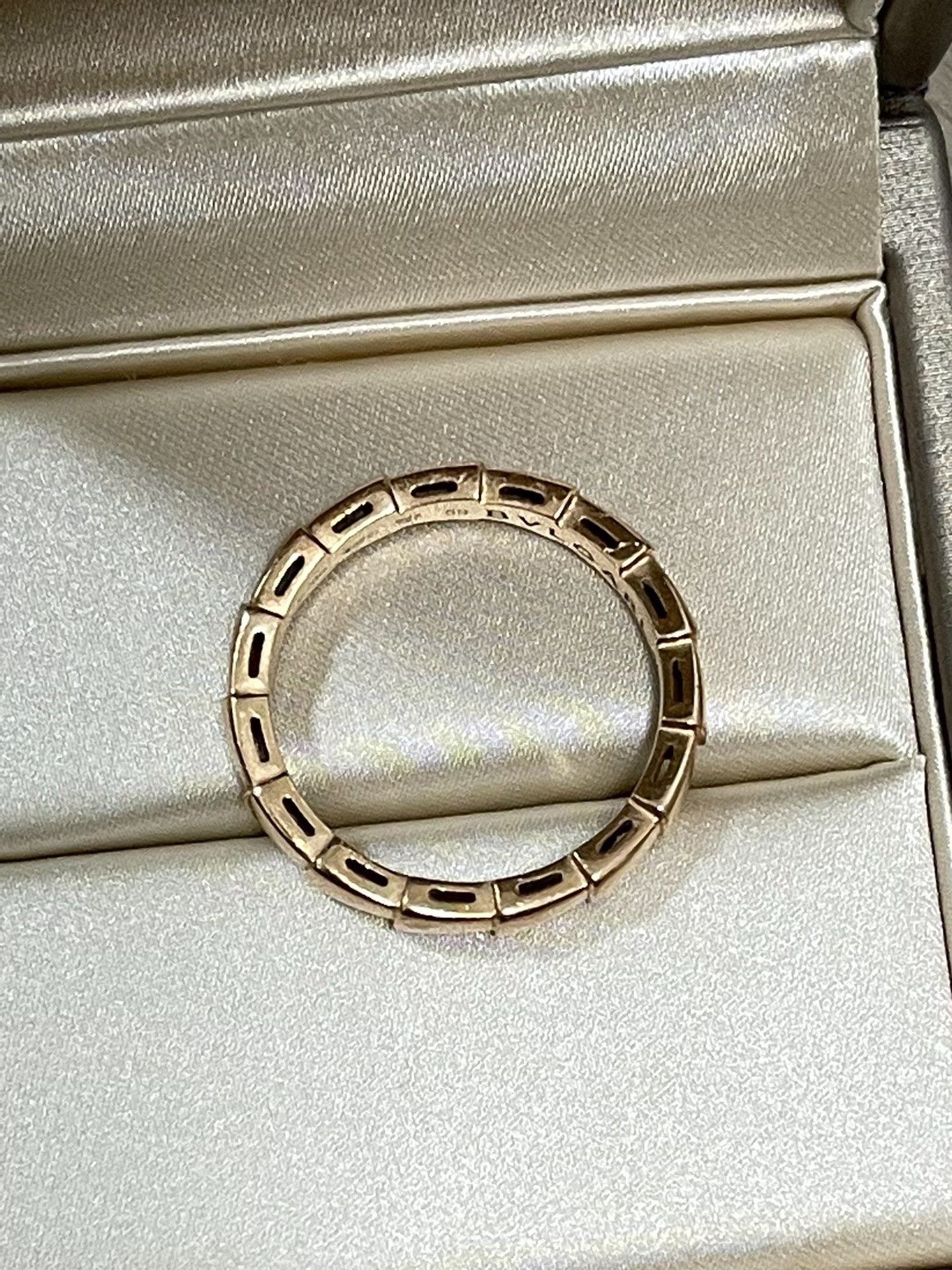 Bvlgari BVLGARI Serpenti Viper 18K Rose Gold Ring Size ONE SIZE - 4 Thumbnail