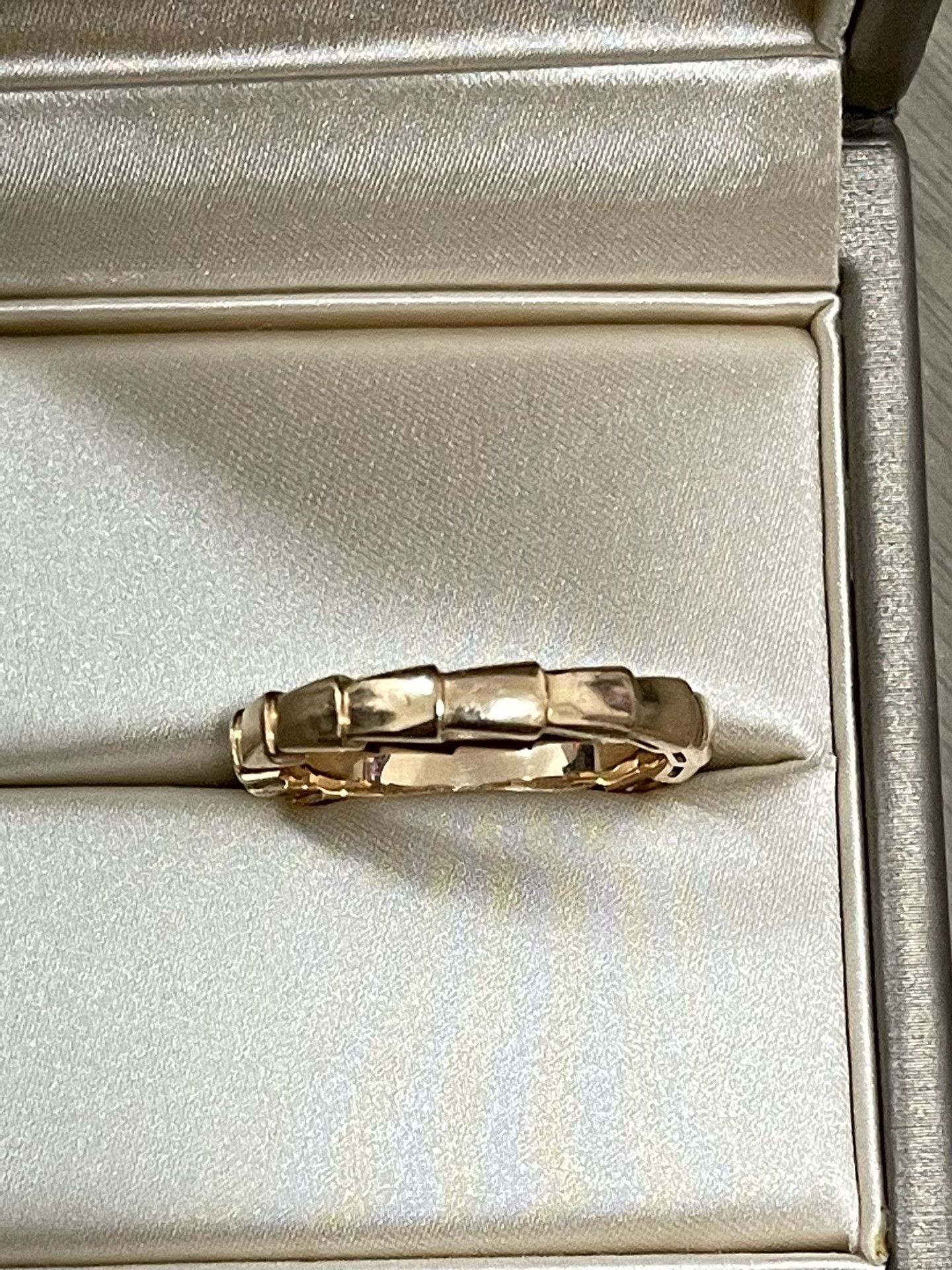 Bvlgari BVLGARI Serpenti Viper 18K Rose Gold Ring Size ONE SIZE - 5 Thumbnail