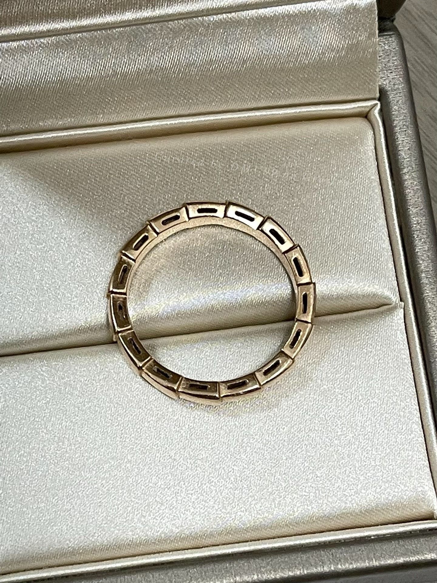 Bvlgari BVLGARI Serpenti Viper 18K Rose Gold Ring Size ONE SIZE - 3 Thumbnail