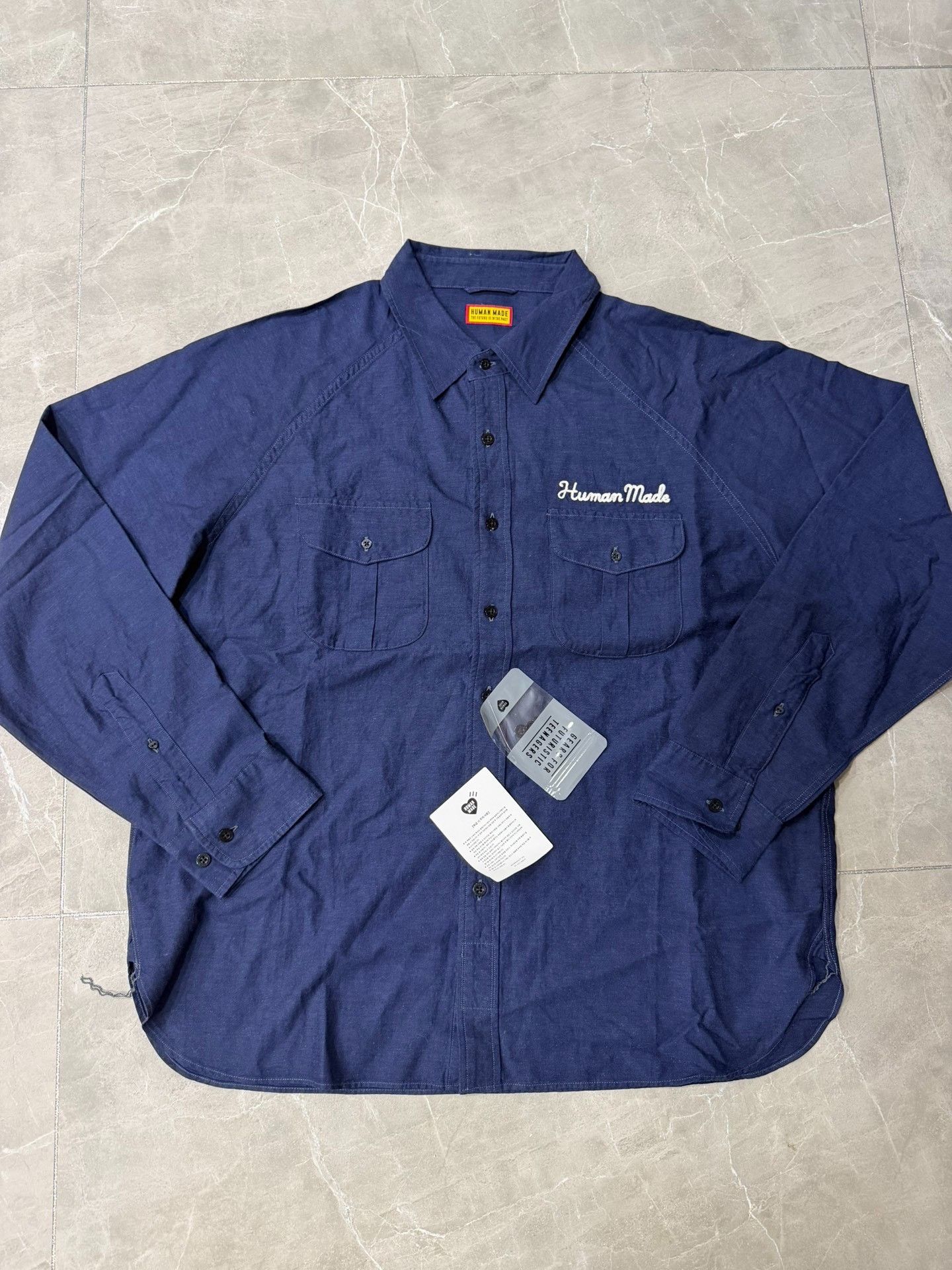 Human Made Human Made 26SS Animal Print Work Shirt Size US L / EU 52-54 / 3 - 3 Thumbnail