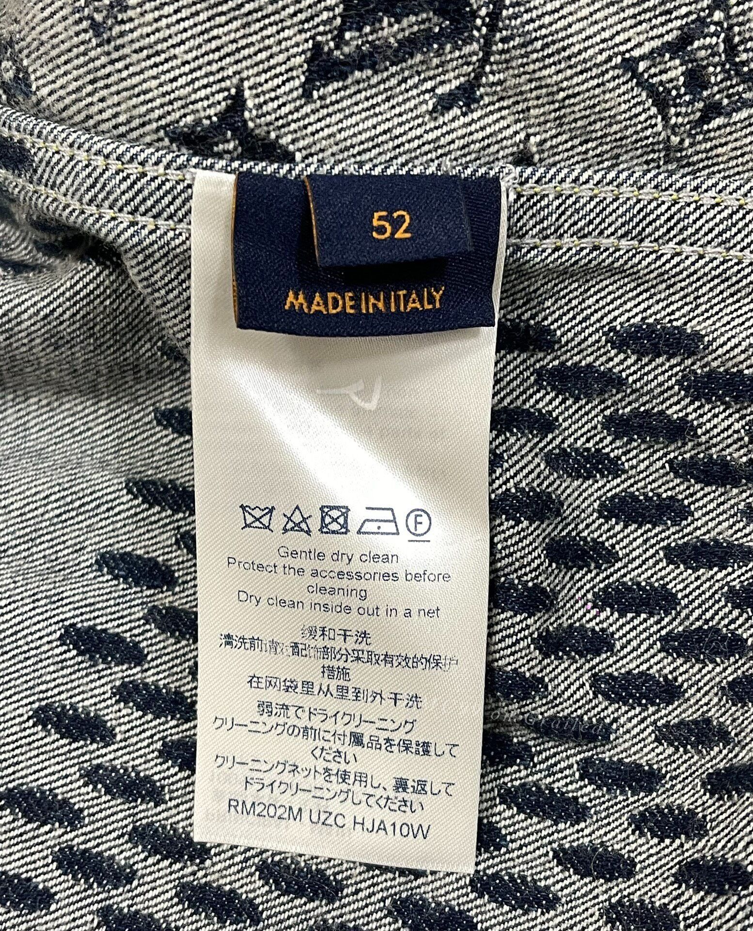 Louis Vuitton Louis Vuitton x Nigo Denim Jacket Size US M / EU 48-50 / 2 - 9 Thumbnail