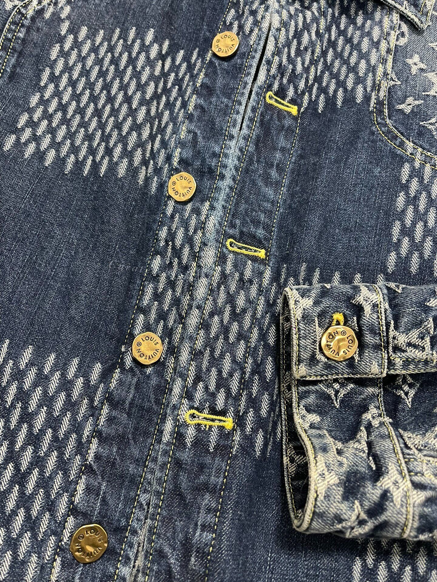 Louis Vuitton Louis Vuitton x Nigo Denim Jacket Size US M / EU 48-50 / 2 - 5 Thumbnail