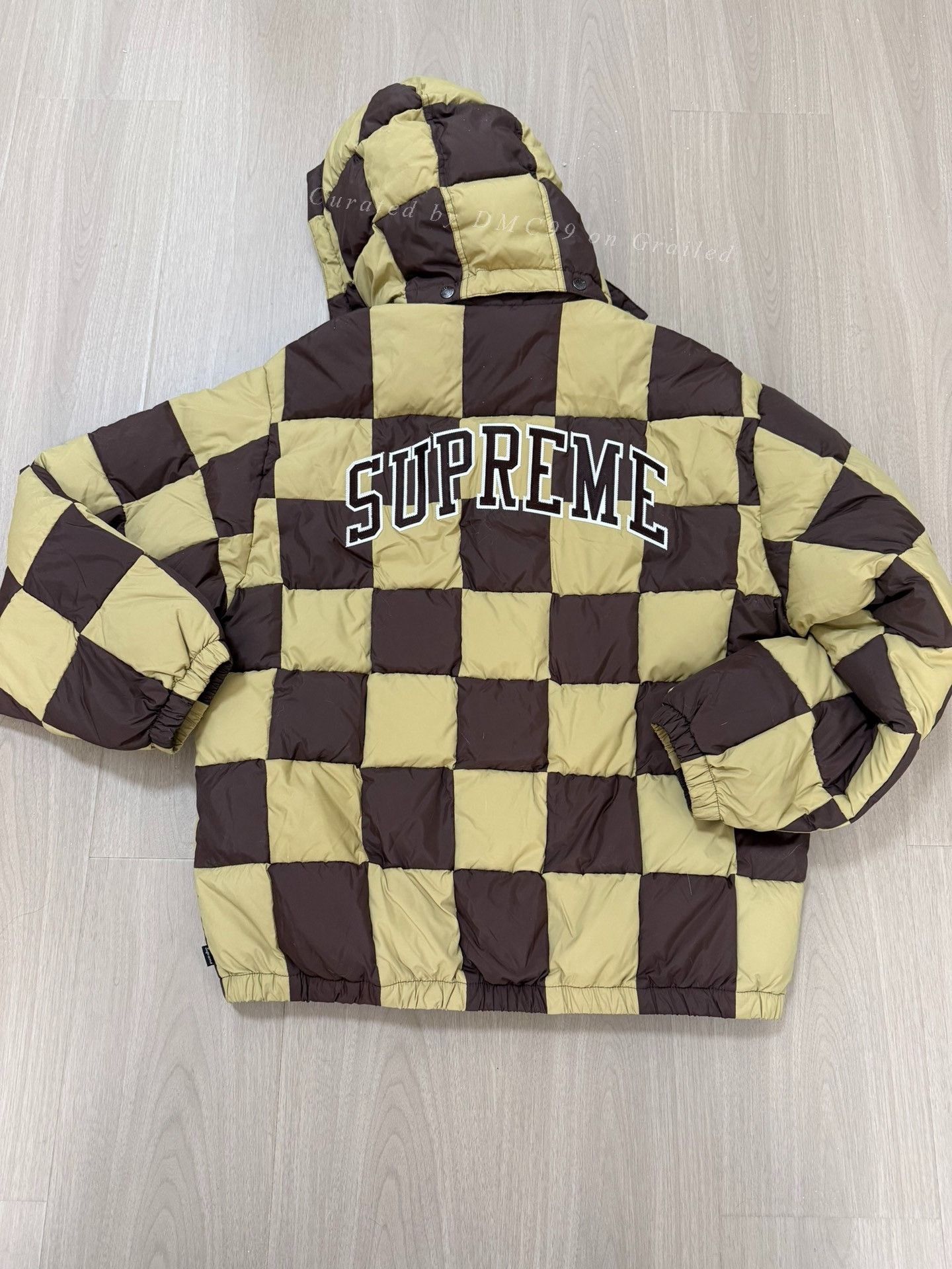 Supreme Supreme FW19 Checkerboard Puffy Jacket Size US L / EU 52-54 / 3 - 3 Thumbnail