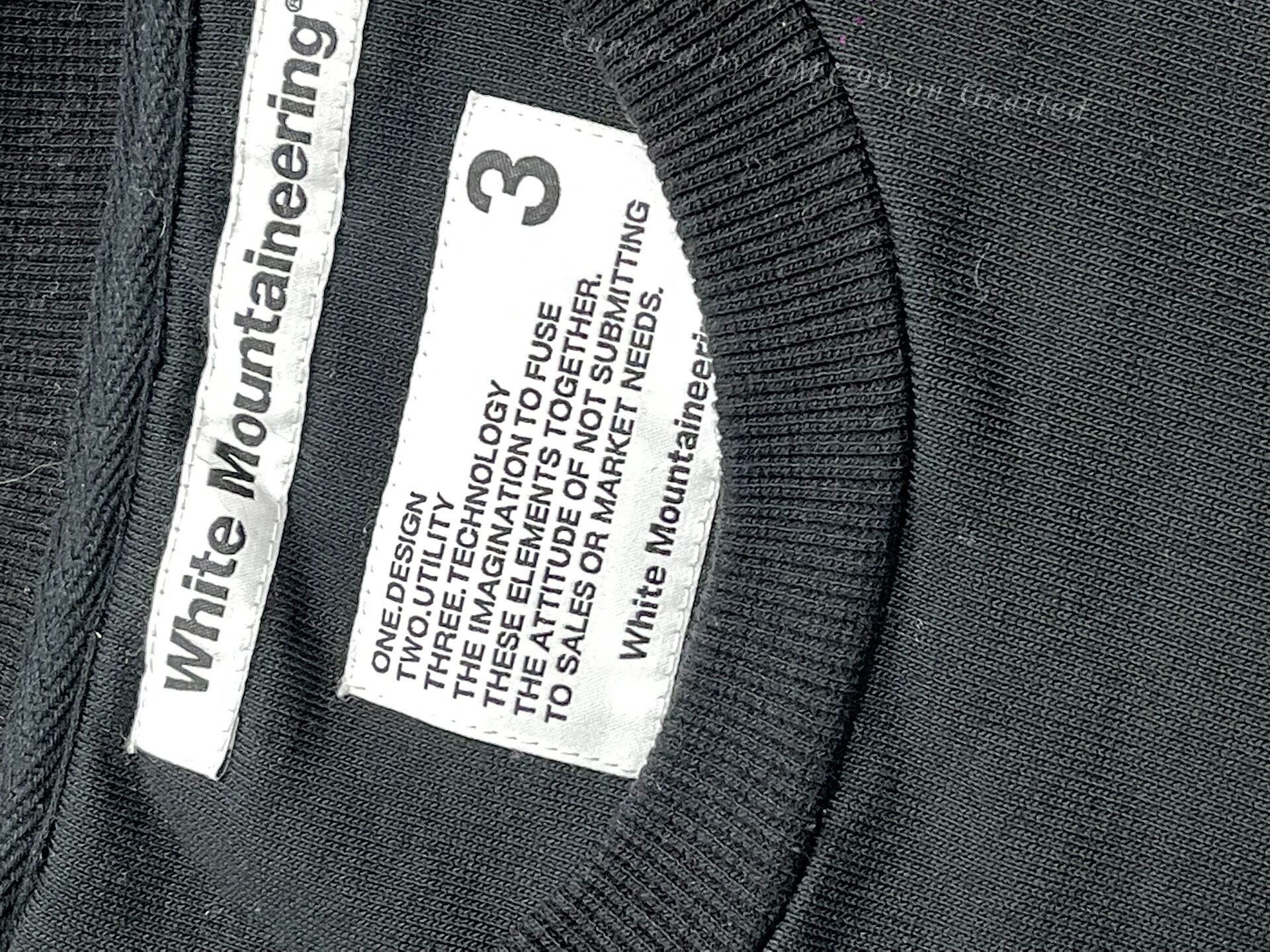 White Mountaineering White Mountaineering Contrasted Sweatshirt Size US L / EU 52-54 / 3 - 4 Thumbnail