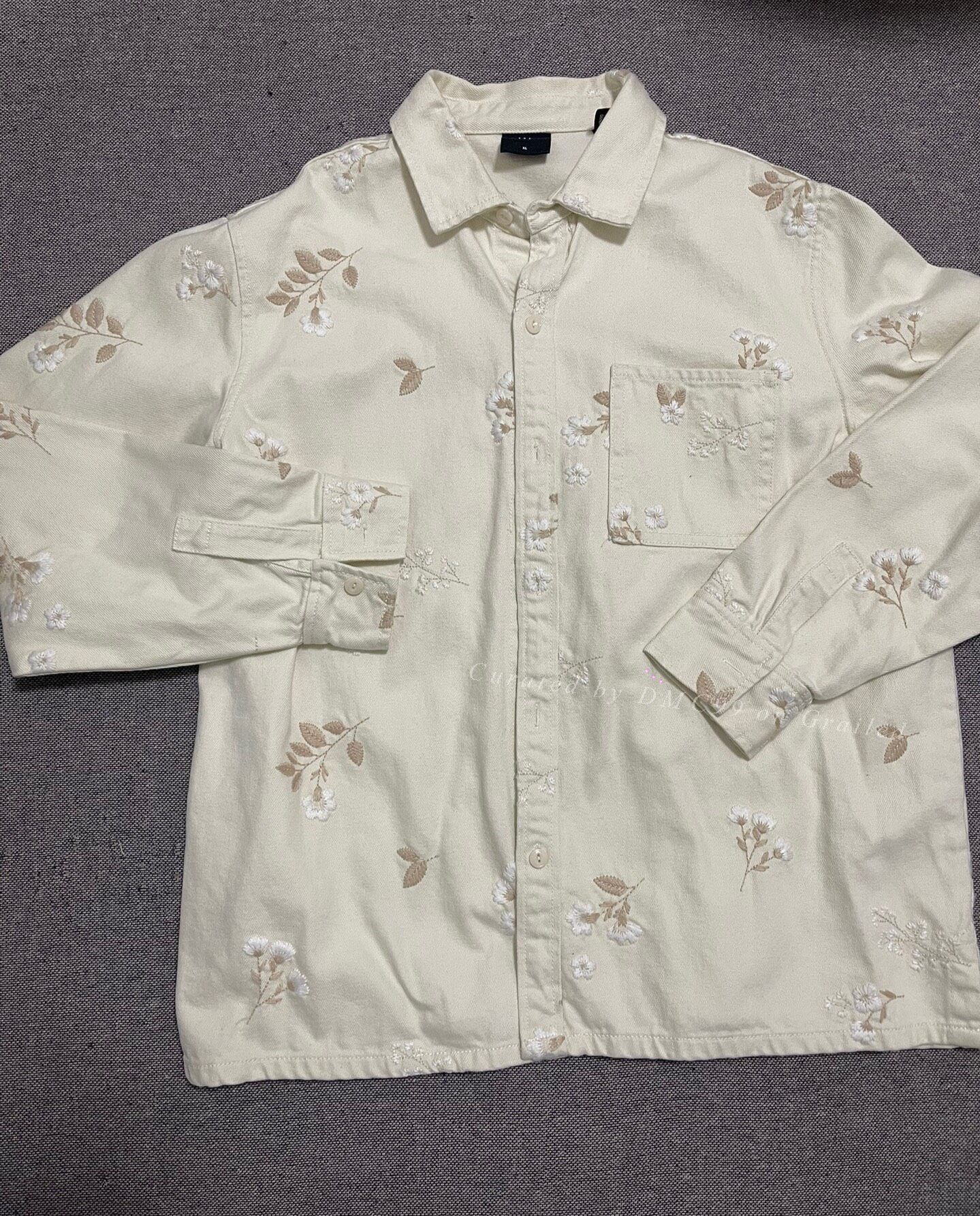 Kith Kith Floral Embroidery Shirt Jacket Size US XL / EU 56 / 4 - 2 Thumbnail