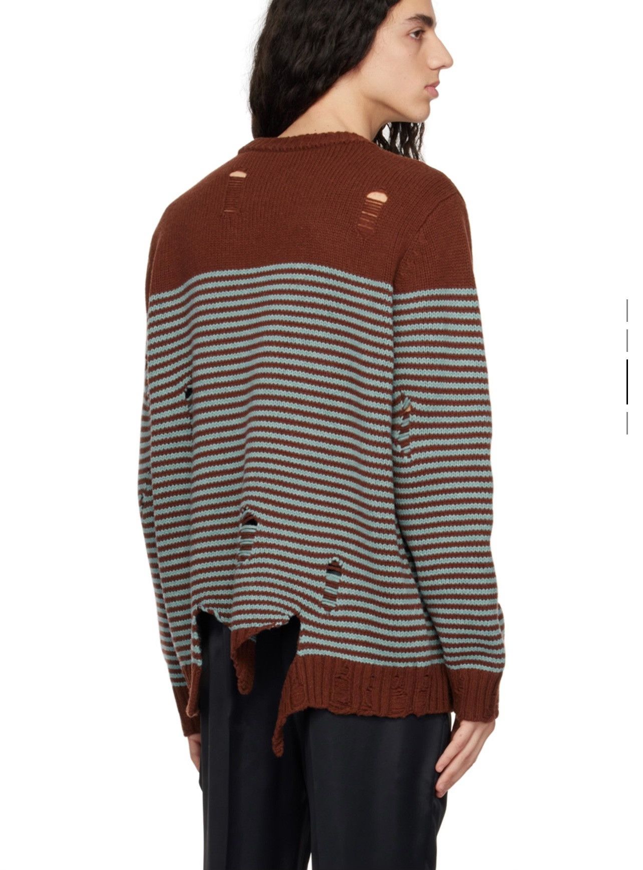 Charles Jeffrey LOVERBOY Charles Jeffrey Loverboy Hole Knit Sweater Size US XL / EU 56 / 4 - 6 Thumbnail