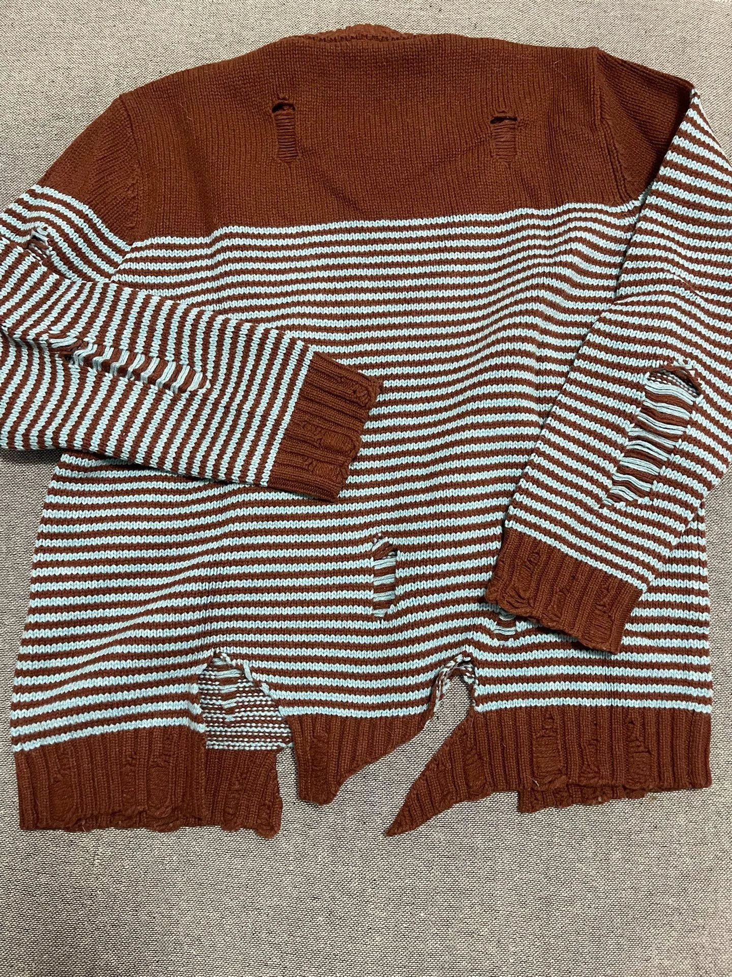 Charles Jeffrey LOVERBOY Charles Jeffrey Loverboy Hole Knit Sweater Size US XL / EU 56 / 4 - 3 Thumbnail