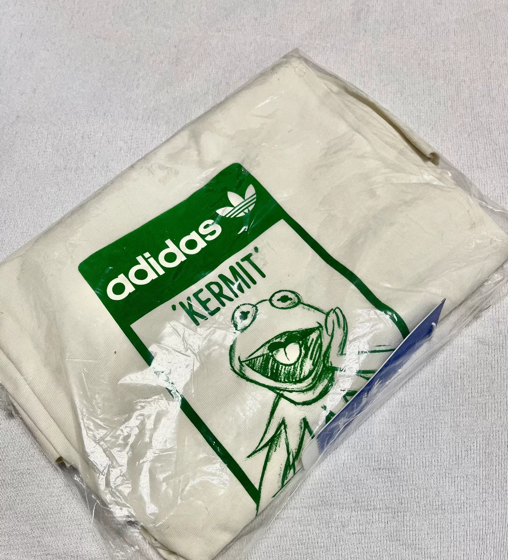 Adidas Adidas Trefoil Disney Kermit T-Shirt Size US XL / EU 56 / 4 - 2 Thumbnail