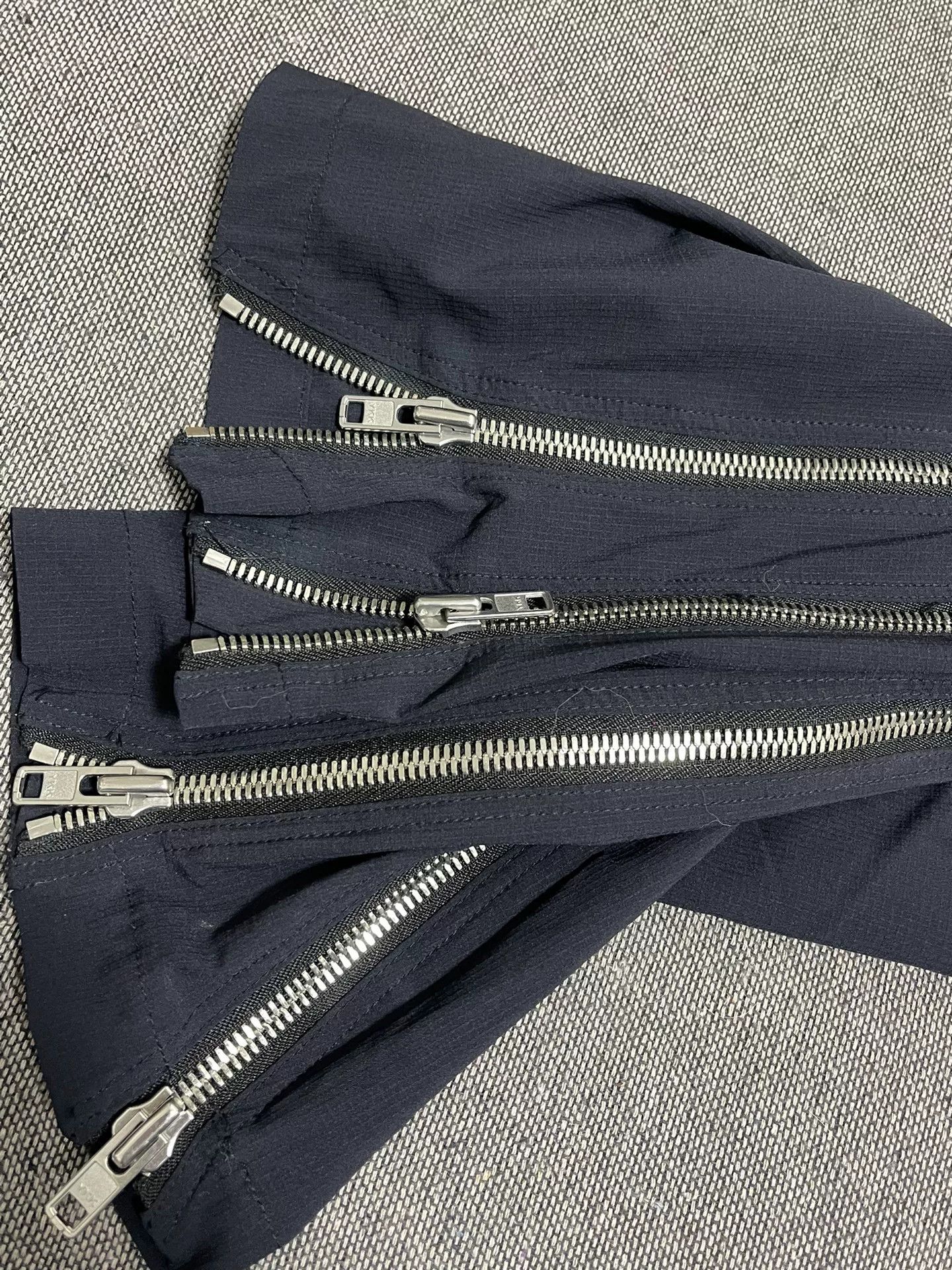Carsicko Undermycar Black Side Double Zip Pants Size US 26 / EU 42 - 6 Thumbnail