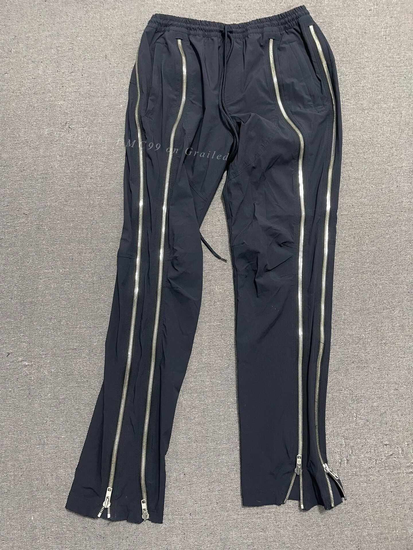 Carsicko Undermycar Black Side Double Zip Pants Size US 26 / EU 42 - 3 Thumbnail