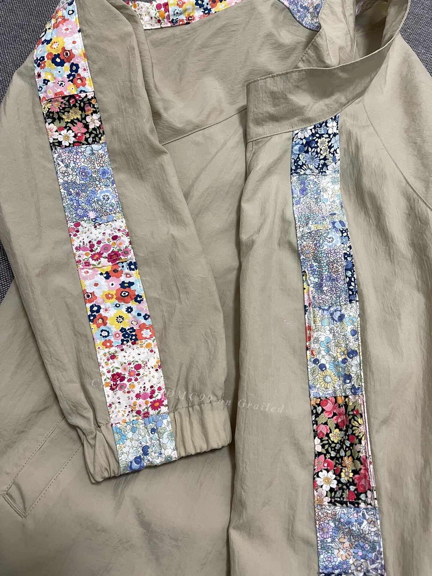 KUON KUON Japan Nylon Patchwork Jacket Size US XL / EU 56 / 4 - 4 Thumbnail
