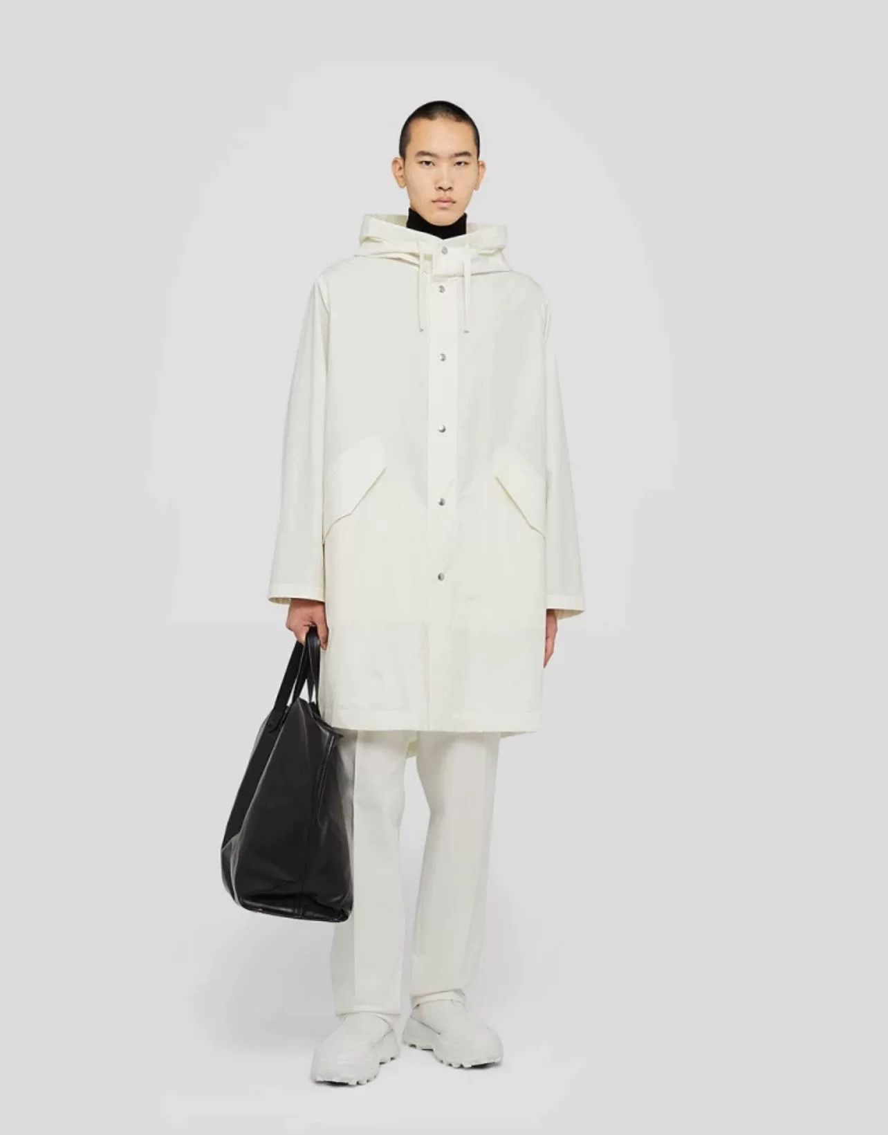 Jil Sander JIL SANDER Logo Trench Coat Size US M / EU 48-50 / 2 - 3 Thumbnail