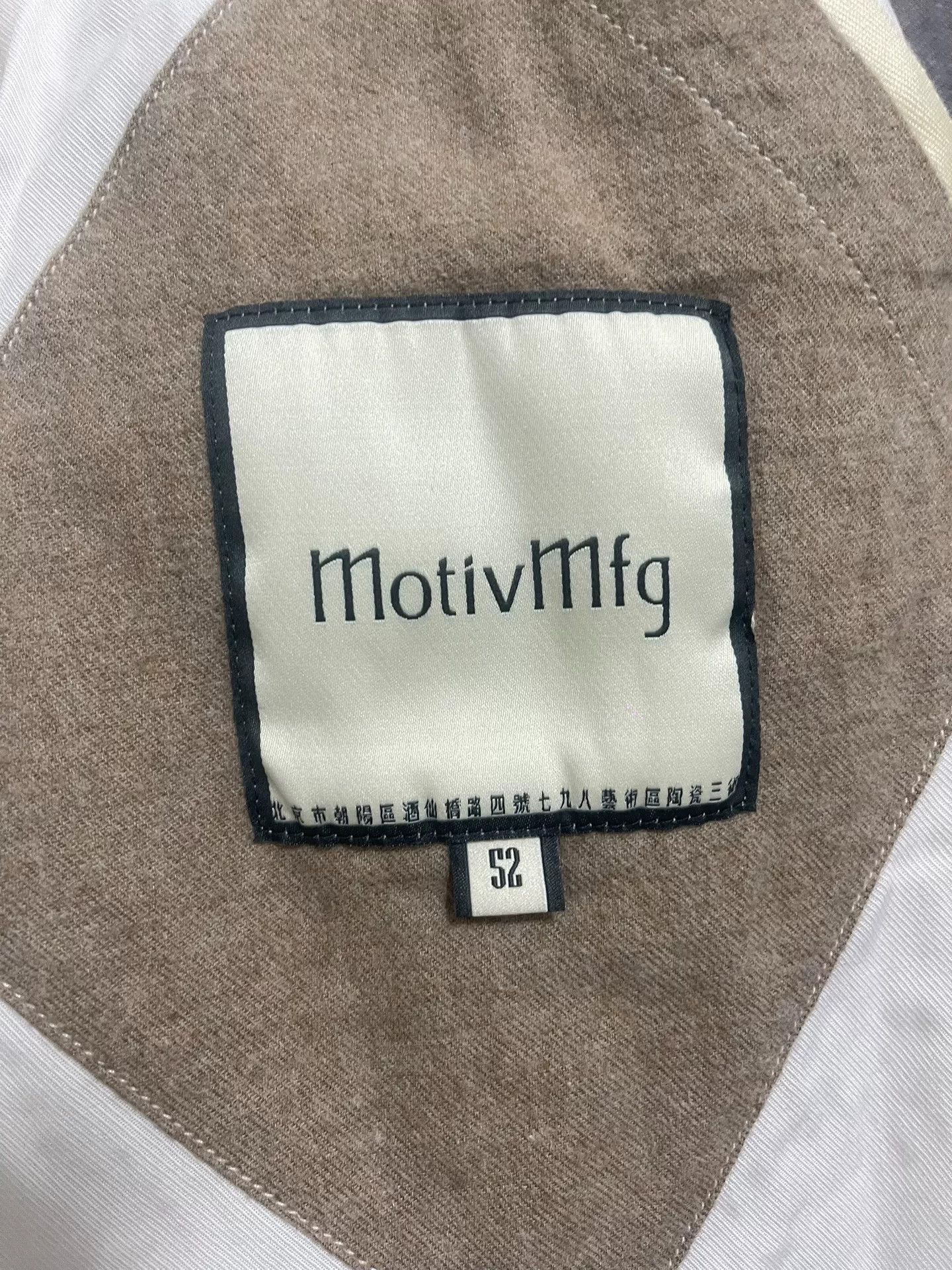 MotivMfg MOTIVMfg Cotton Jacket Size US L / EU 52-54 / 3 - 5 Thumbnail