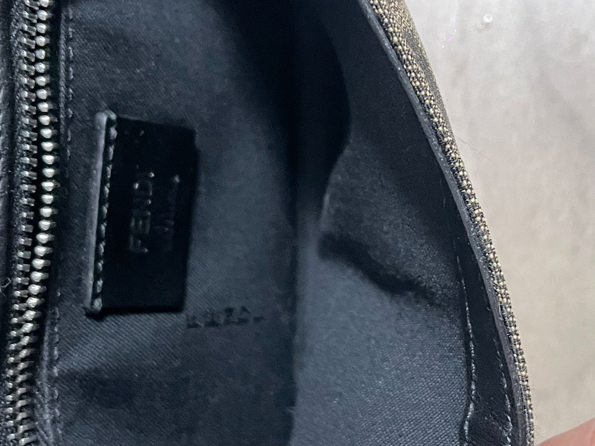 Fendi Fendi Baguette FF Canvas Logo Bag Size ONE SIZE - 8 Thumbnail