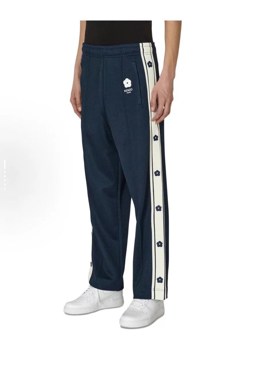 Kenzo KENZO SS23 Logo Print Men's Straight Knit Pants Size US 32 / EU 48 - 4 Thumbnail