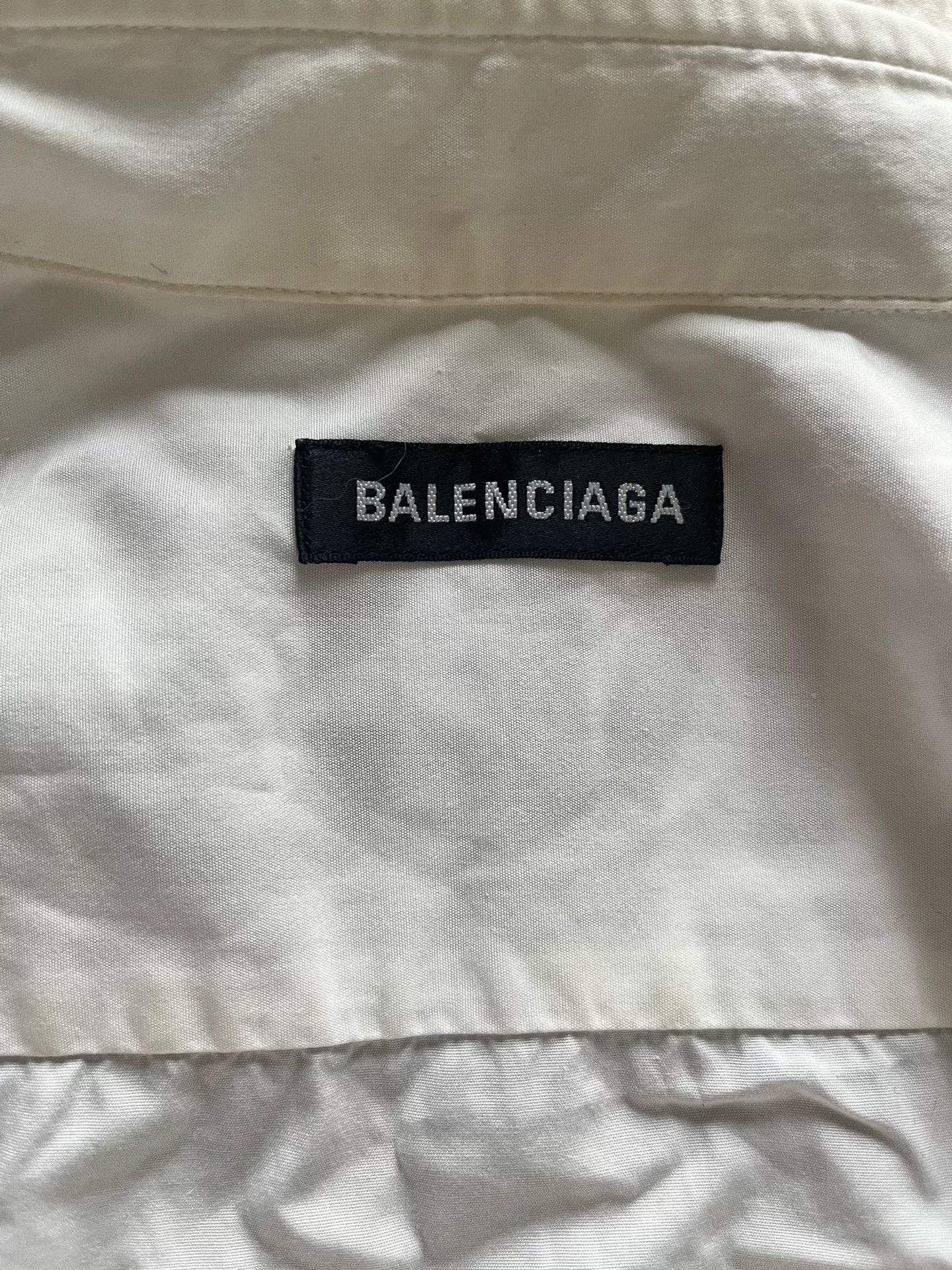 Balenciaga Balenciaga Logo Shirt Size US M / EU 48-50 / 2 - 4 Thumbnail