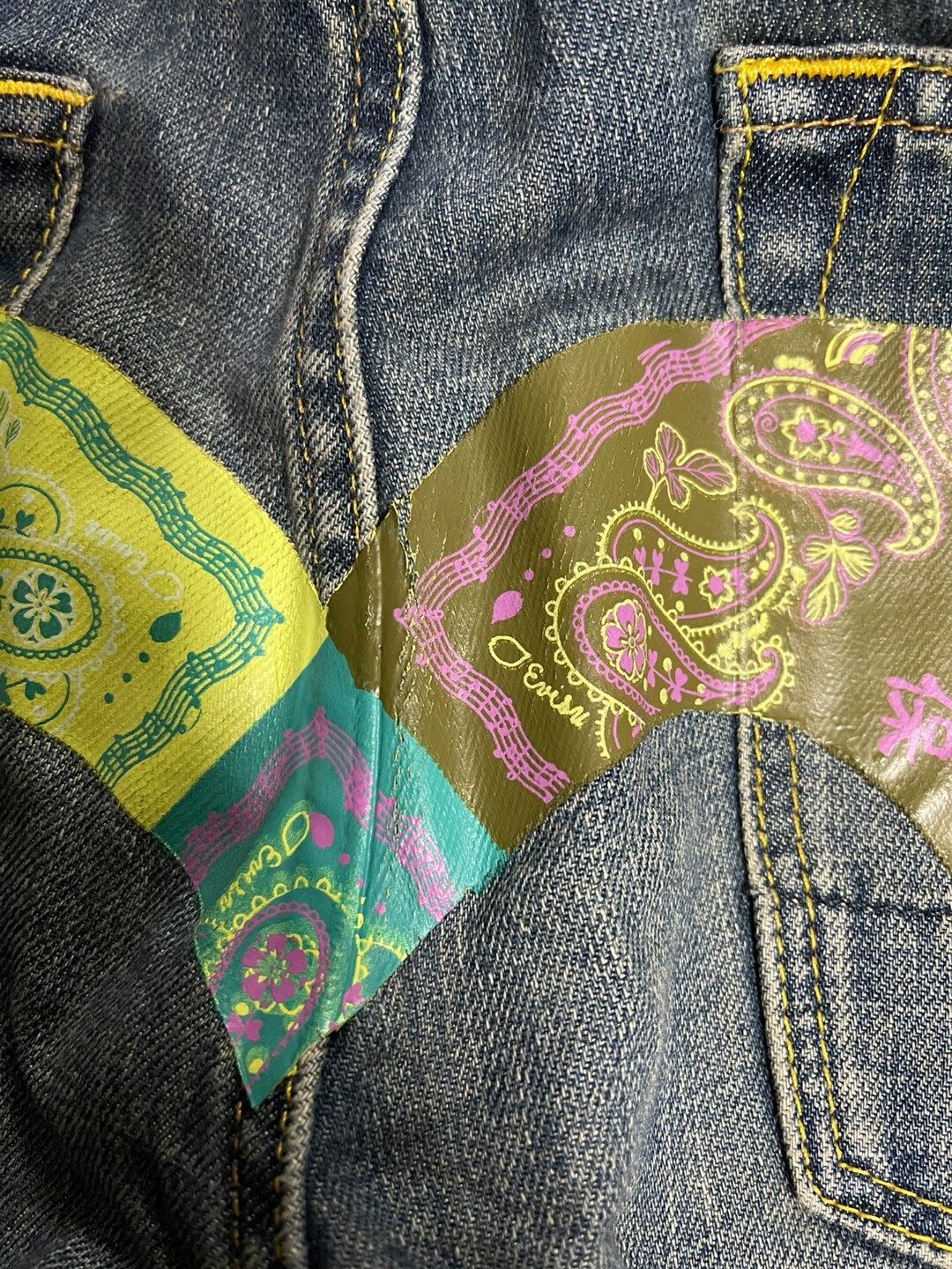 Evisu EVISU Big M Denim Jeans Size US 30 / EU 46 - 3 Thumbnail