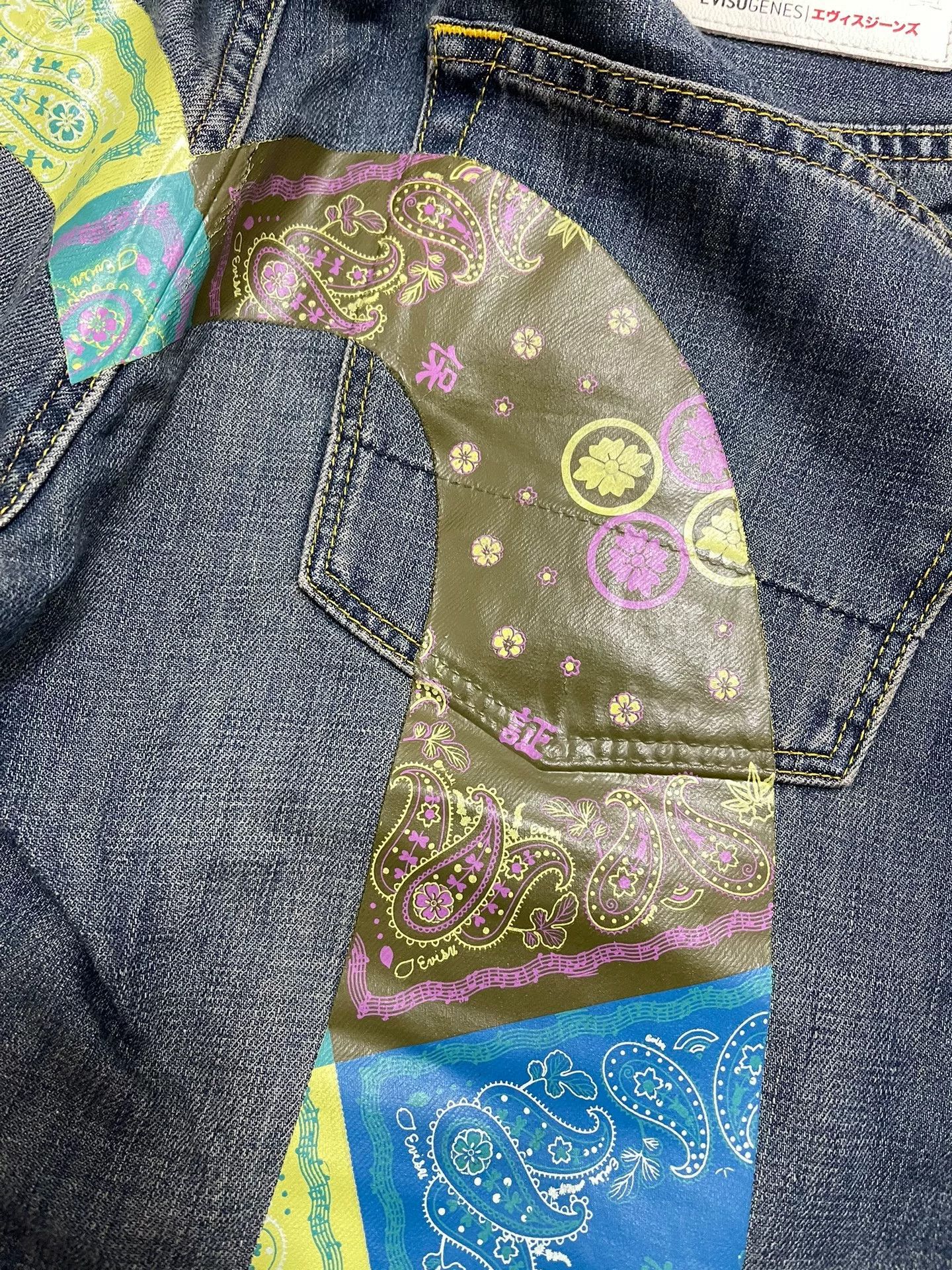 Evisu EVISU Big M Denim Jeans Size US 30 / EU 46 - 7 Thumbnail