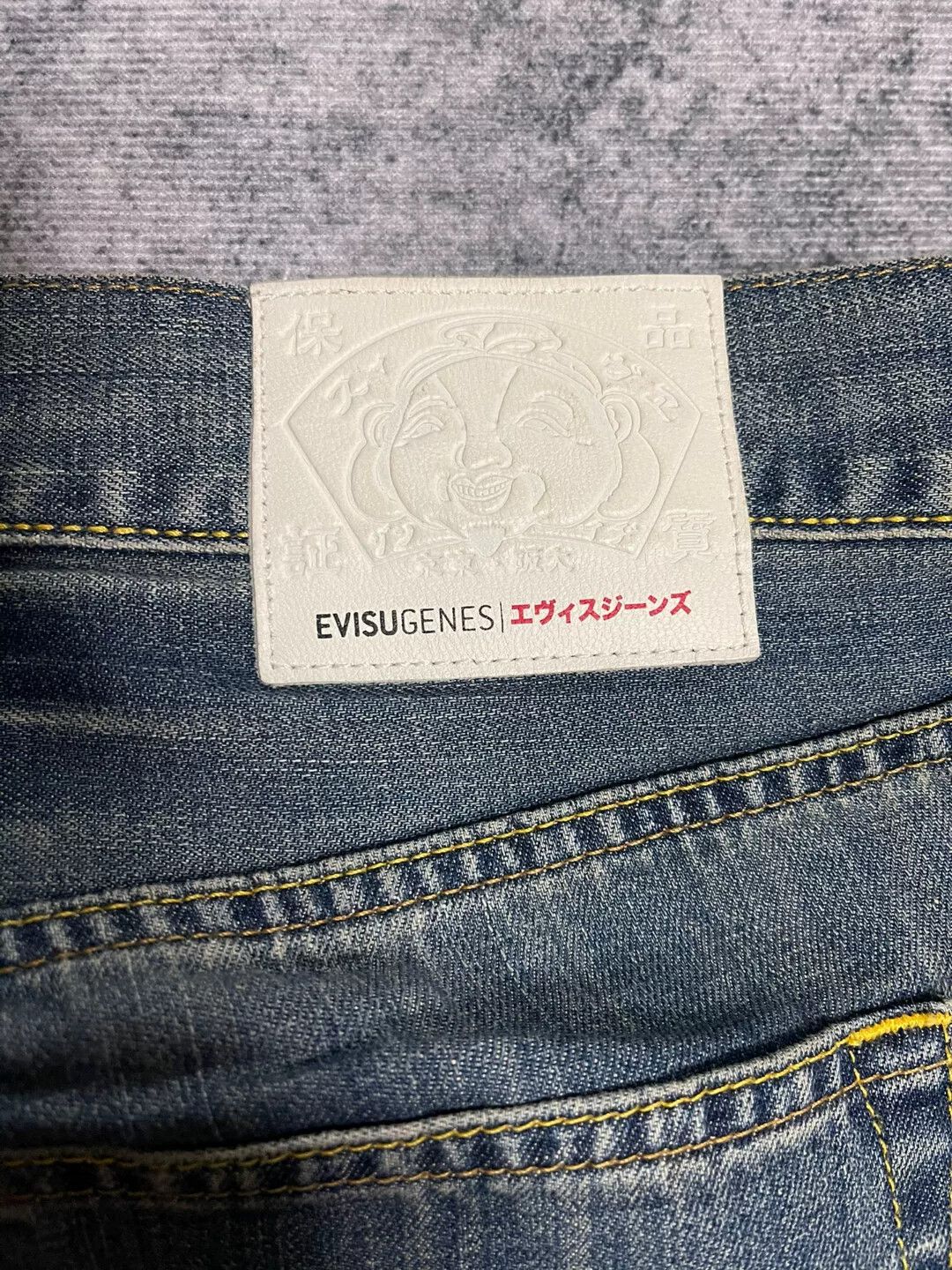 Evisu EVISU Big M Denim Jeans Size US 30 / EU 46 - 4 Thumbnail