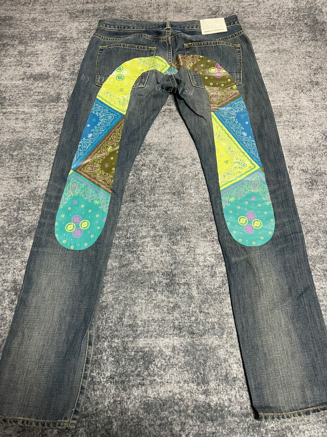 Evisu EVISU Big M Denim Jeans Size US 30 / EU 46 - 2 Thumbnail