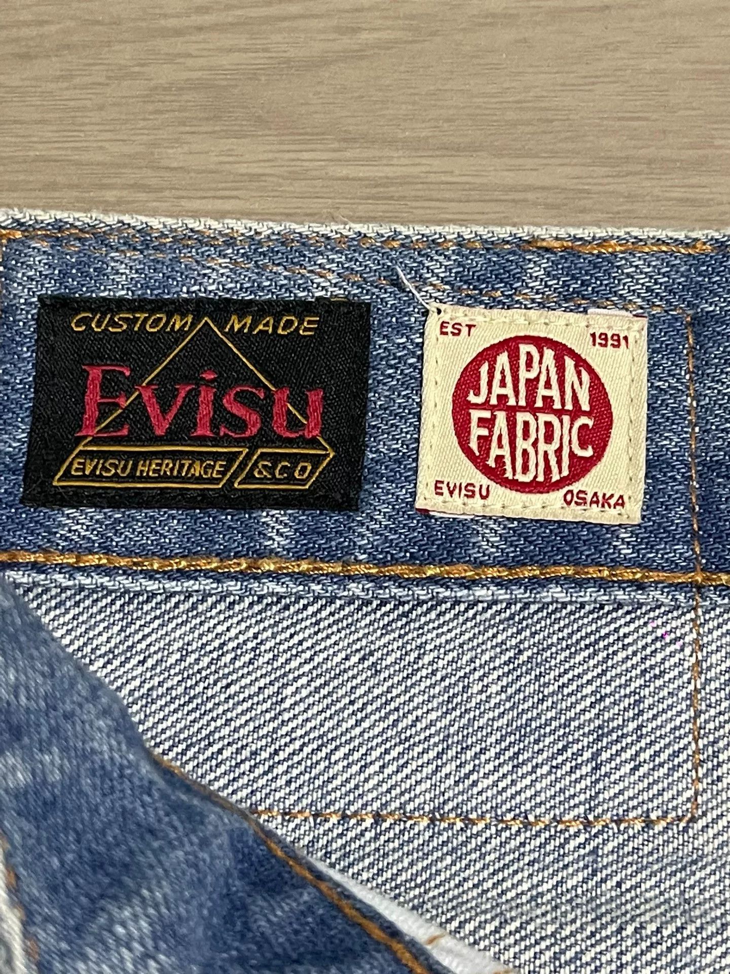 Evisu Evisu Rare NO.2 Sakura Jeans Size US 34 / EU 50 - 7 Thumbnail