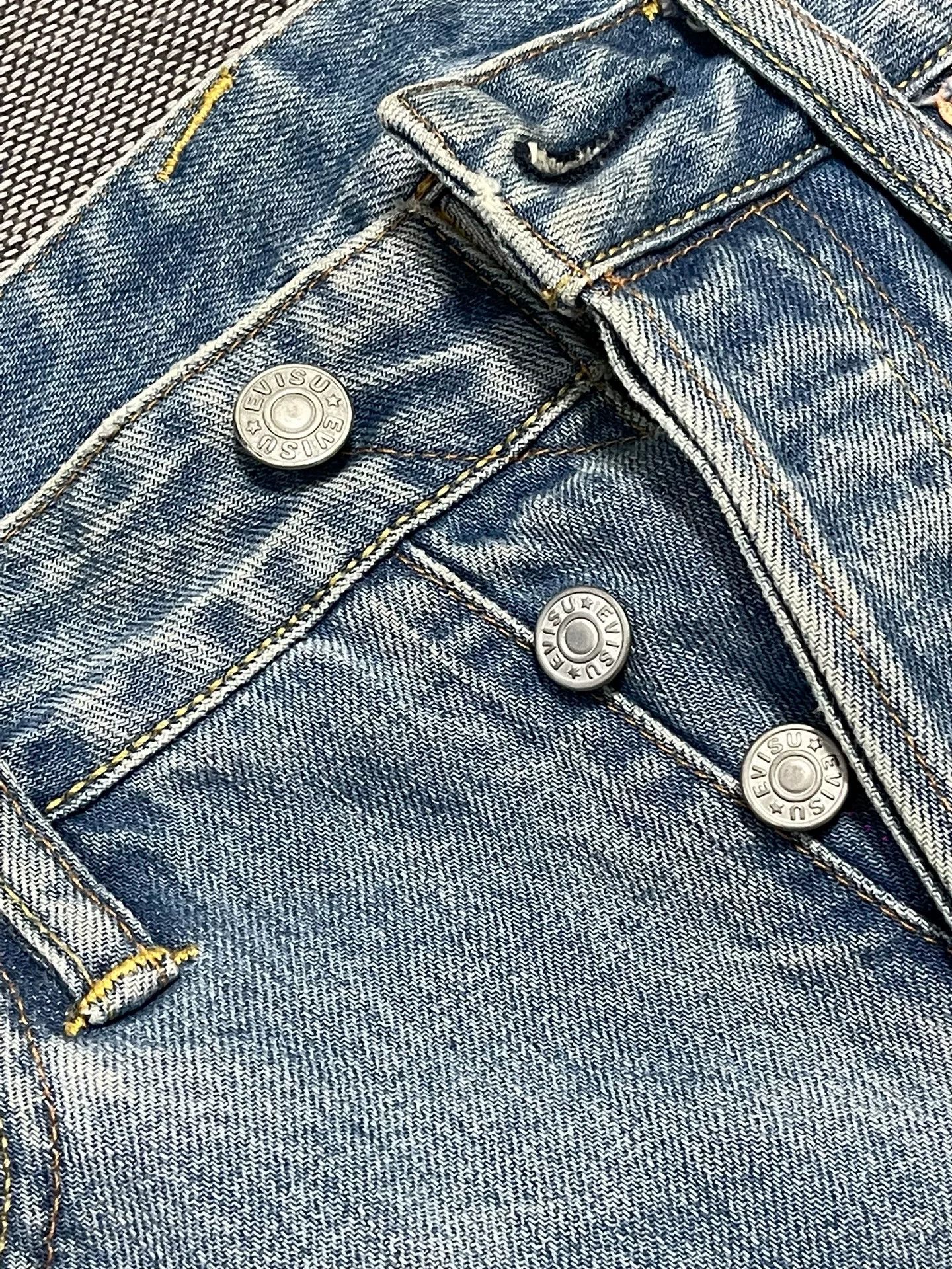 Evisu Evisu Rare NO.2 Sakura Jeans Size US 34 / EU 50 - 9 Thumbnail