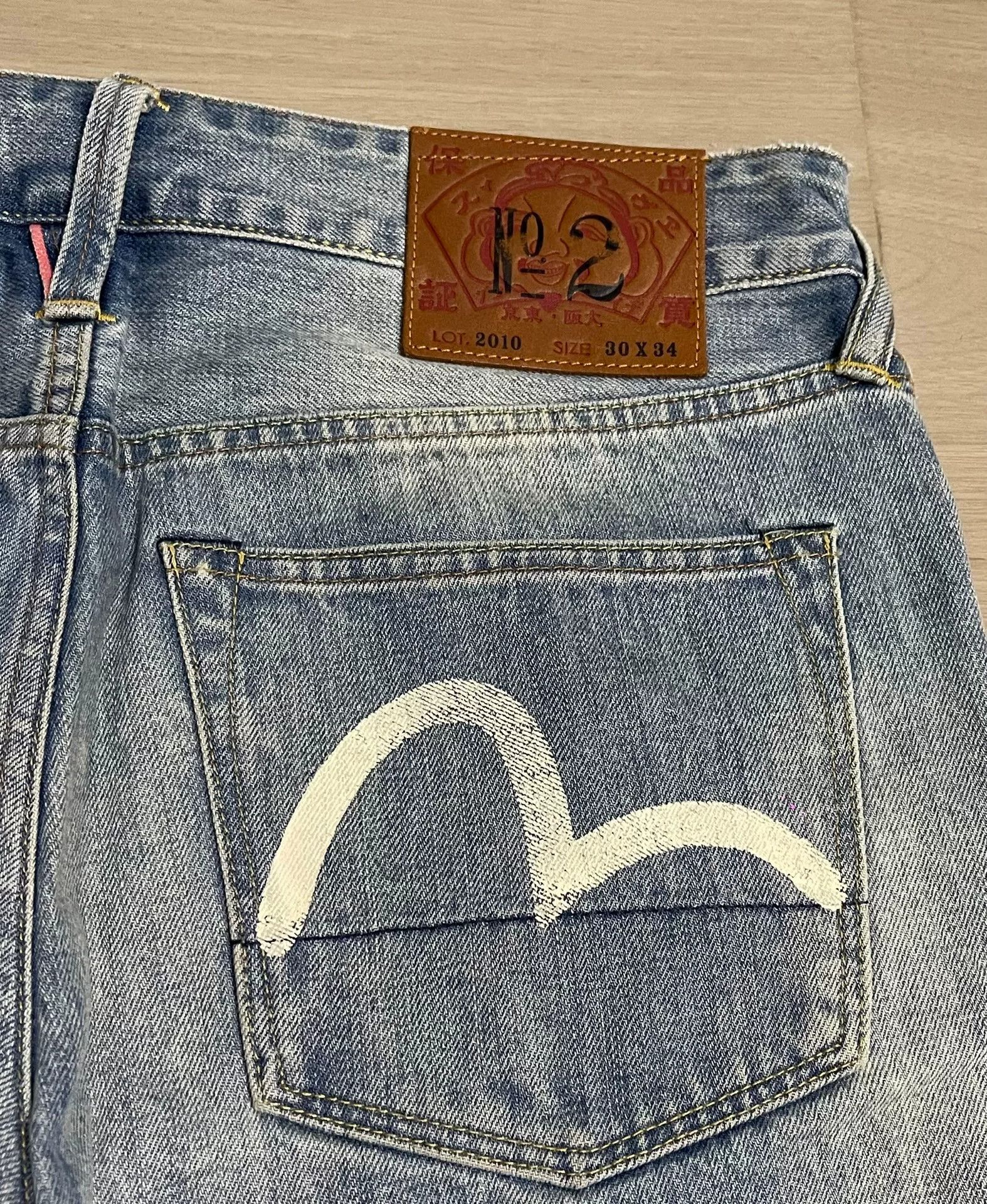 Evisu Evisu Rare NO.2 Sakura Jeans Size US 34 / EU 50 - 8 Thumbnail