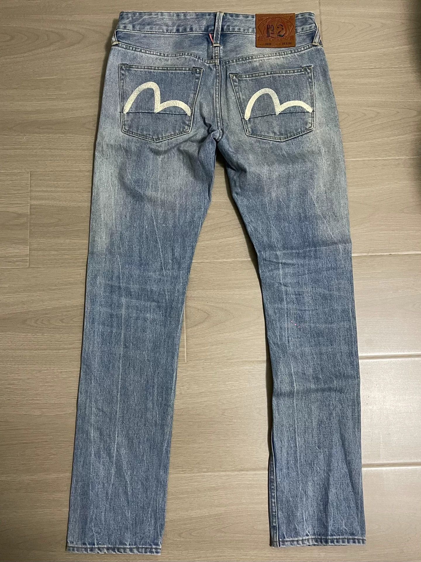 Evisu Evisu Rare NO.2 Sakura Jeans Size US 34 / EU 50 - 2 Thumbnail